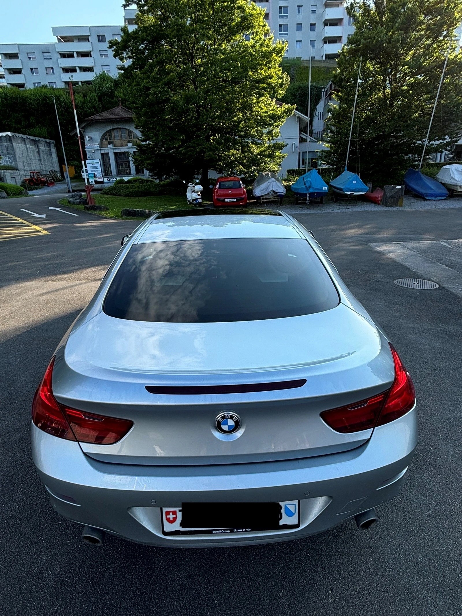 BMW BMW 640d LCI Coupé xDrive | 90’000 km | Service & MFK NEU | Euro 6 ohne AdBlue | Original Sonderlackierung Silber-image-10
