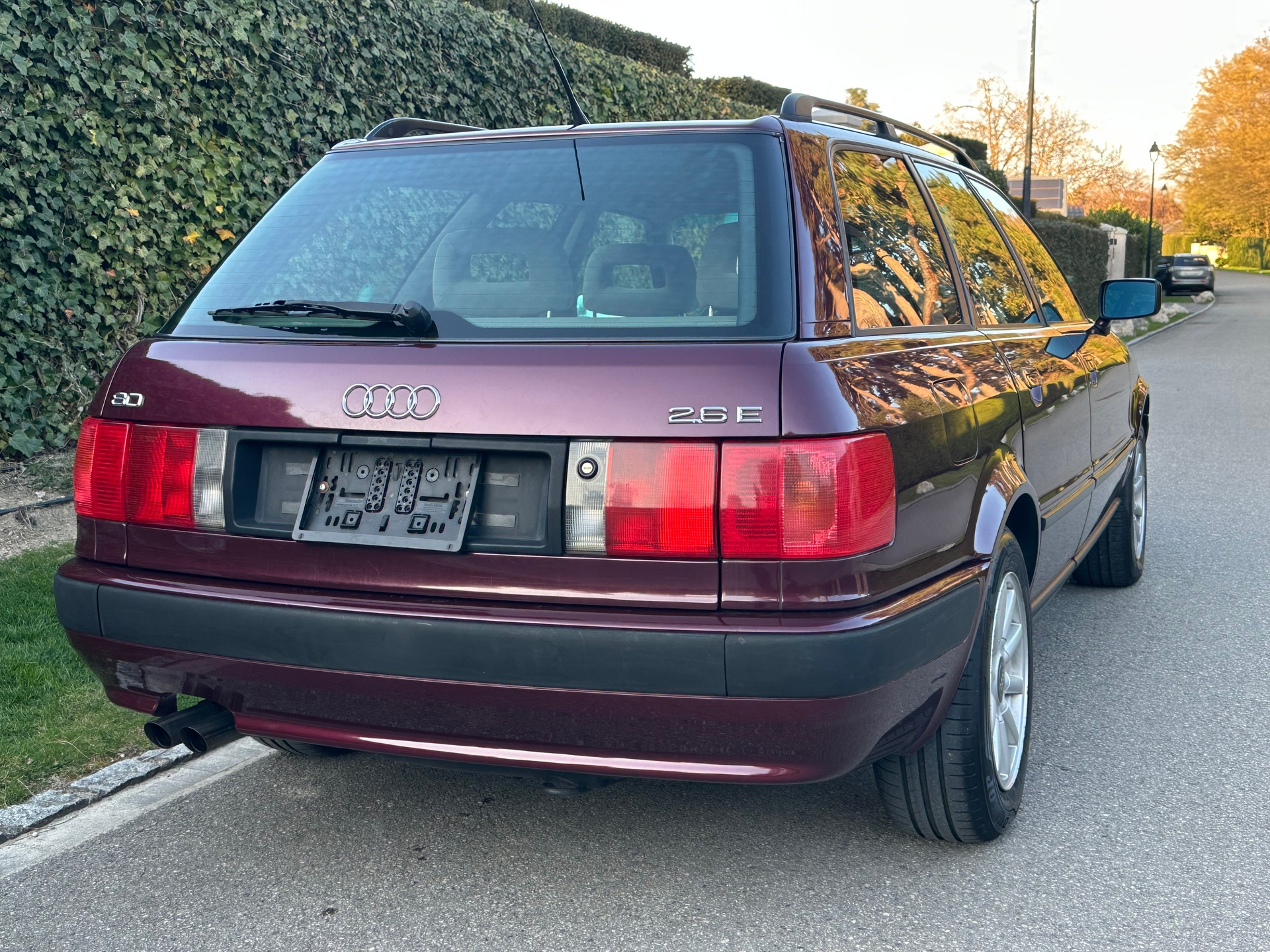 AUDI 80 Avant 2.6 E V6 - Expertisée vétéran-image-9