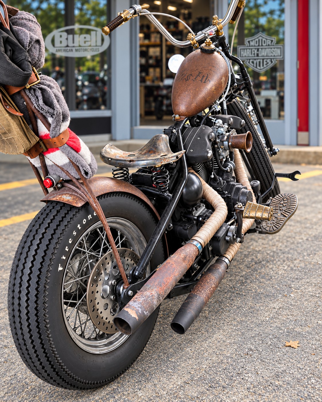 HPU HPU GCP Hurricane TC – Einzigartiger Custom Bobber / Showbike-image-3