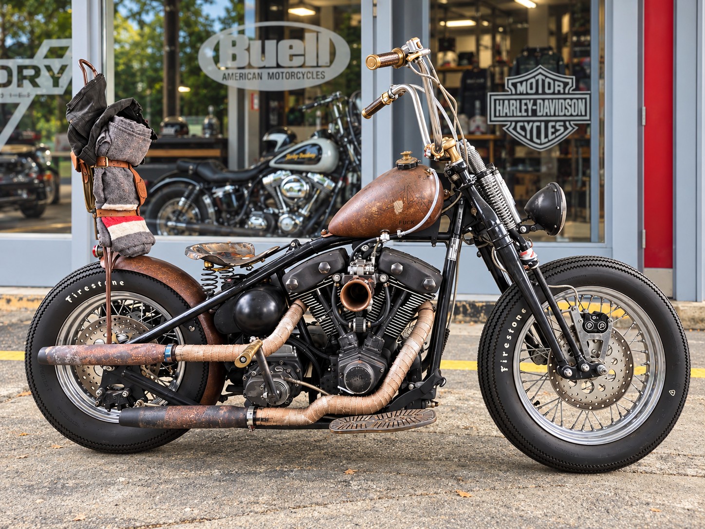 HPU HPU GCP Hurricane TC – Einzigartiger Custom Bobber / Showbike-image-2