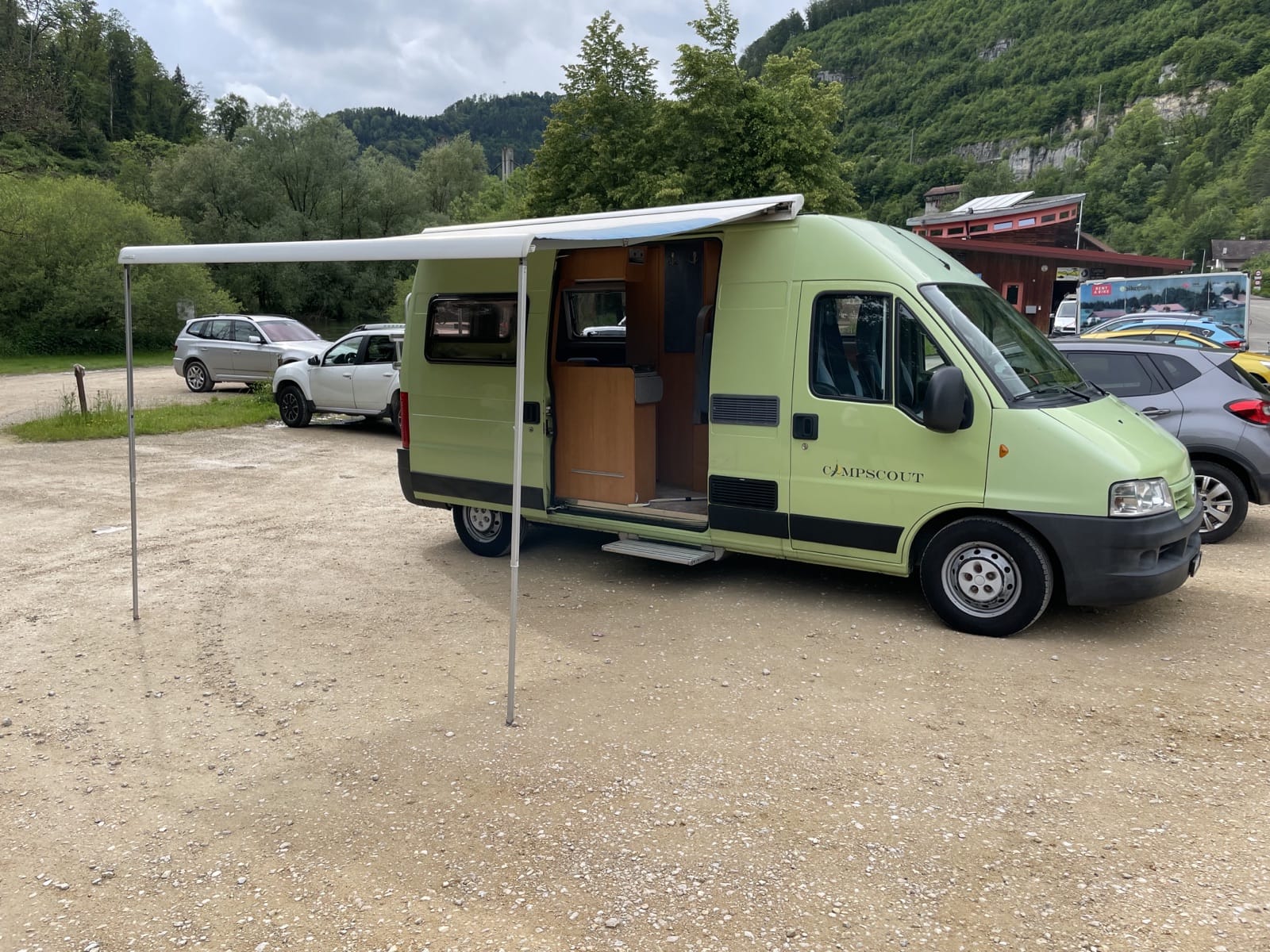FIAT 2.8 JTD Globecar CAMPSCOUT, cellule Dethleffs