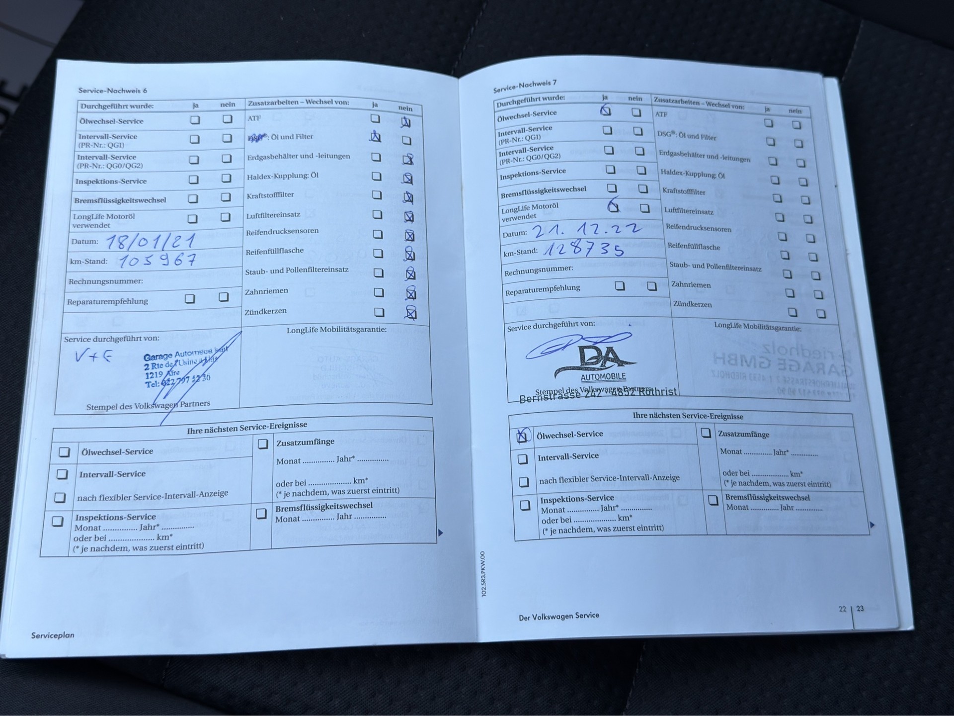 VW Touran 1.4 TSI Team DSG 7 plätze-image-18