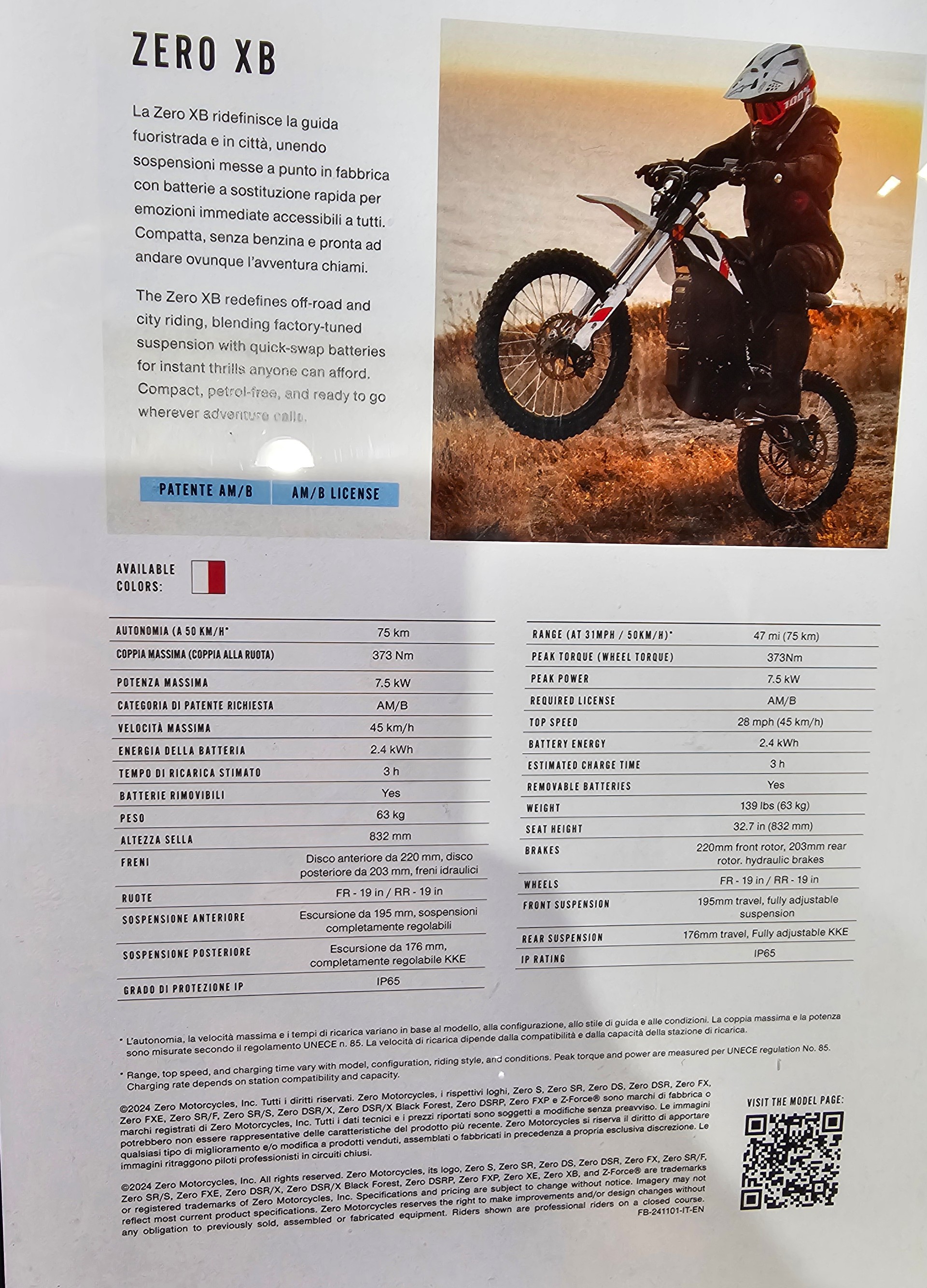 ZERO XB / Homologué route / 45km/h / dès 15 ans-image-10