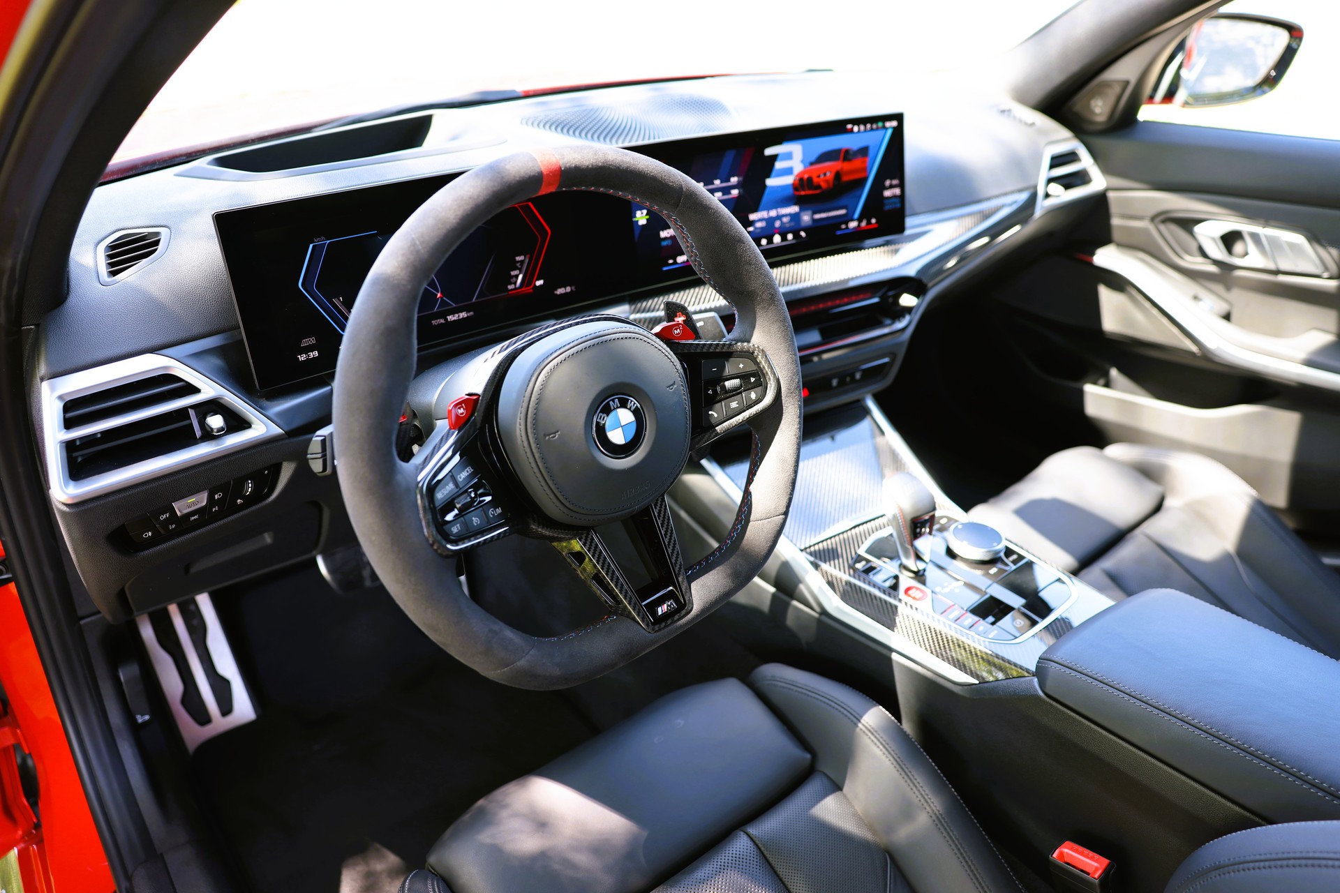 BMW M3 Competition LCI2 *Alcantara Lenkrad* *Carbon* *Werksgarantie bis 04/2030*-image-12