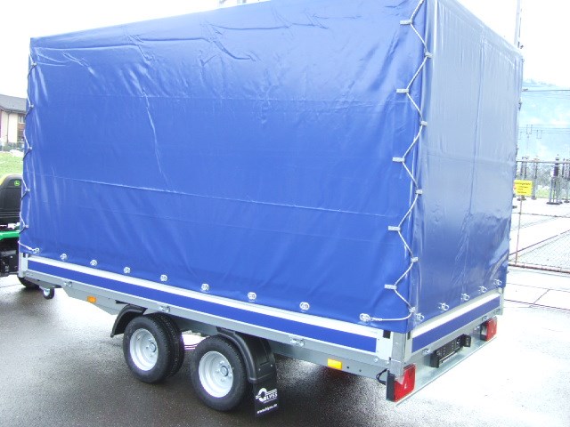 BESTTRAILERS Condor 2 2'700KG Niederfahrwerk und Blachenaufbau-image-2