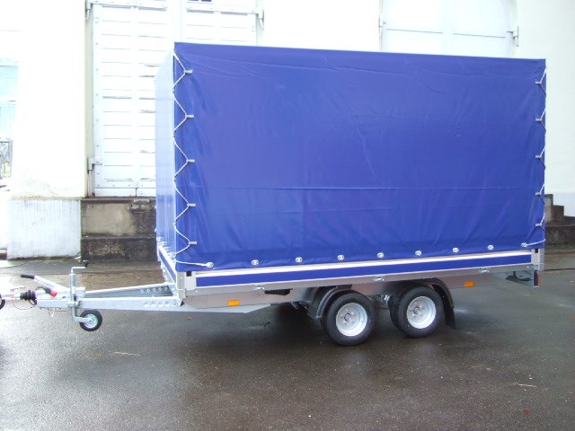 BESTTRAILERS Condor 2 2'700KG Niederfahrwerk und Blachenaufbau-image-4