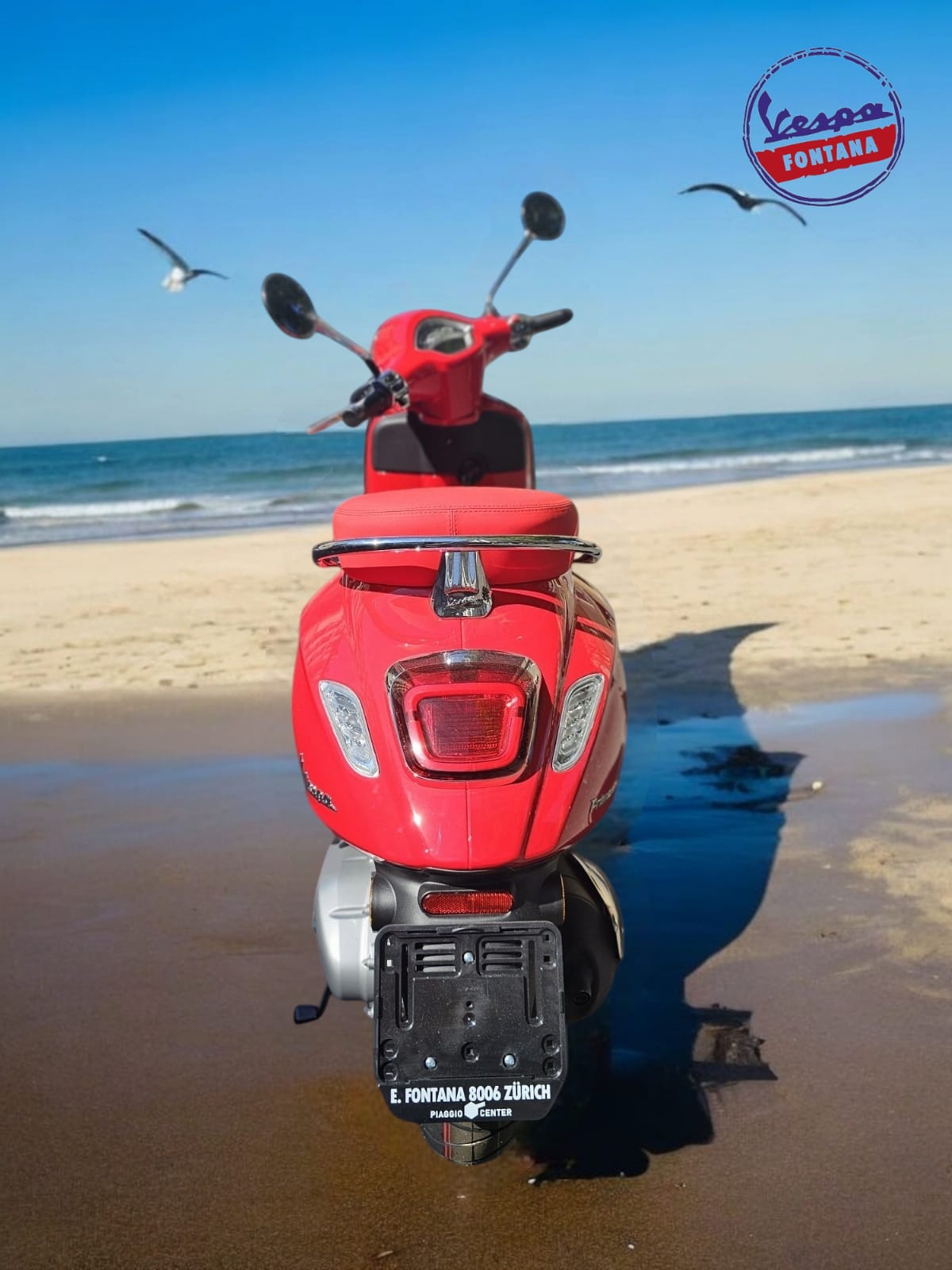 PIAGGIO Vespa 125 Primavera Red-image-3