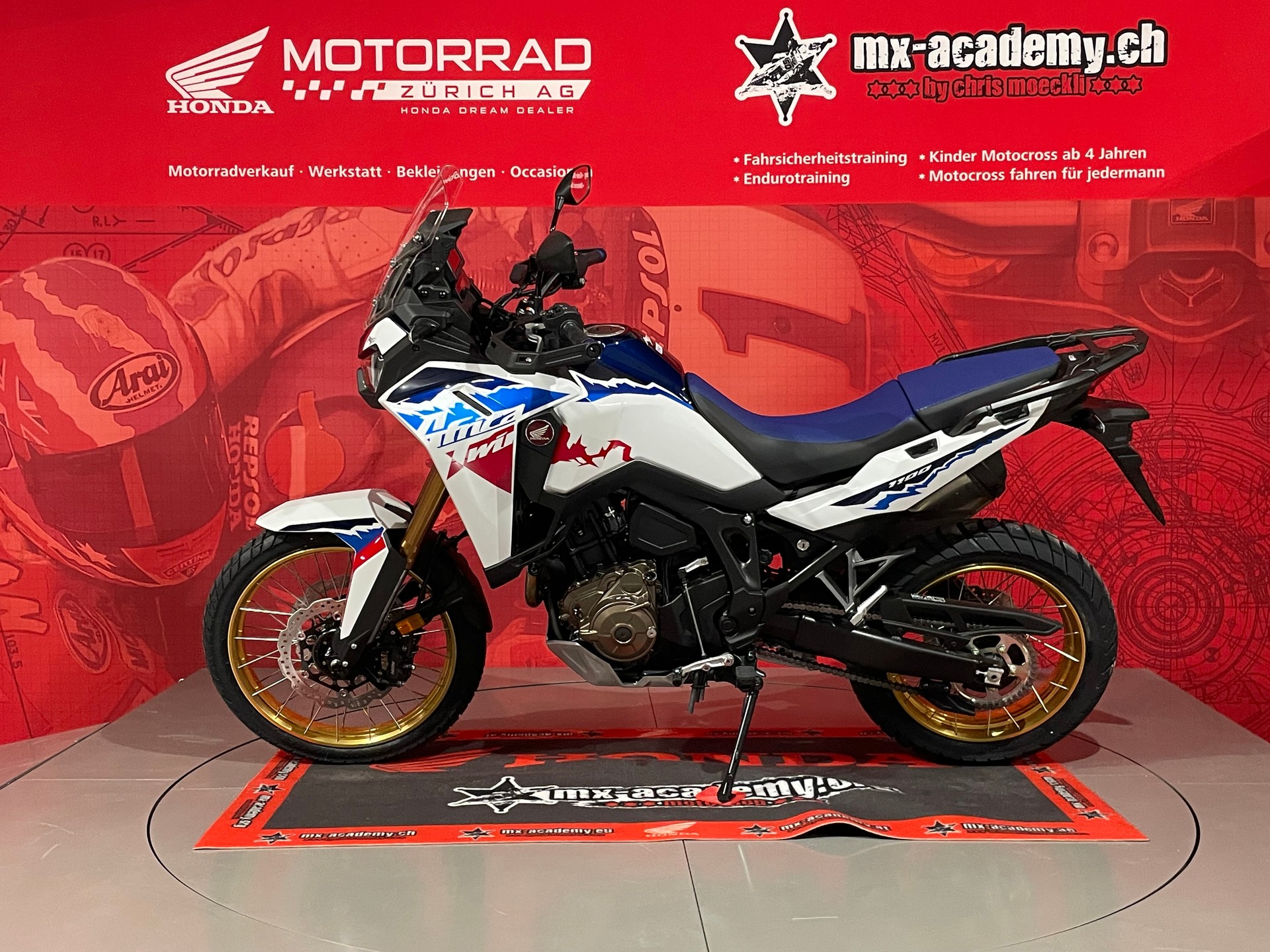 HONDA CRF1100L Africa Twin**Modell 2026**Pearl Glare White Tricolor**Neufahrzeug**-image-1