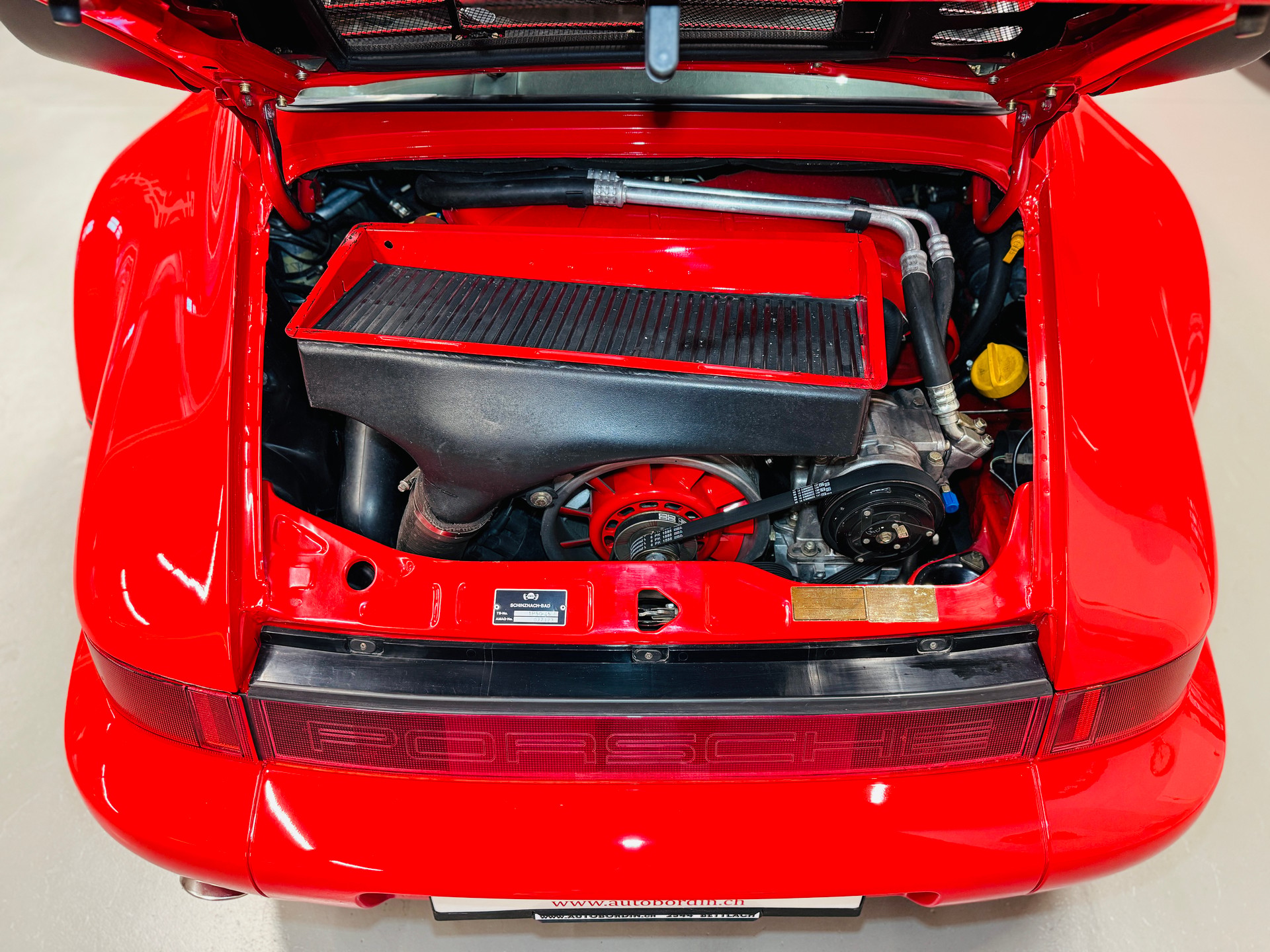 PORSCHE 911 Turbo II 964 „Indischrot & Turbo-Sitze“-image-11
