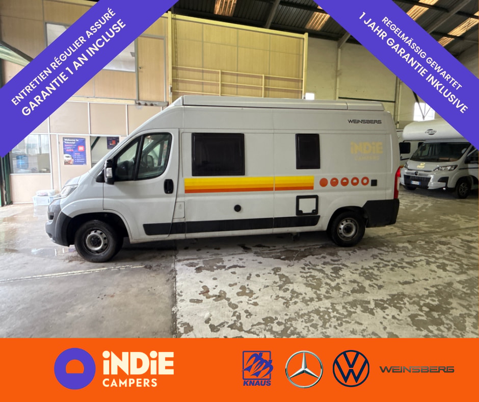 FIAT 2024 Fiat Ducato Weinsberg Carabus | Schaltgetriebe | Aufstelldach-image-0