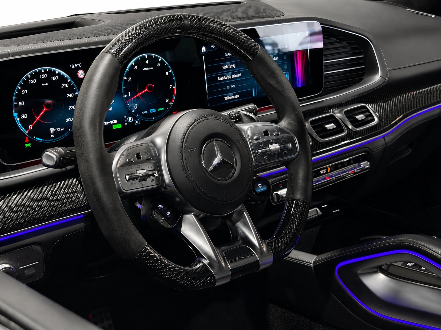 MERCEDES-BENZ GLE 63 S AMG 4matic+ Coupé CH FAHRZEUG Burmester High-End Surround-Soundsystem-image-17