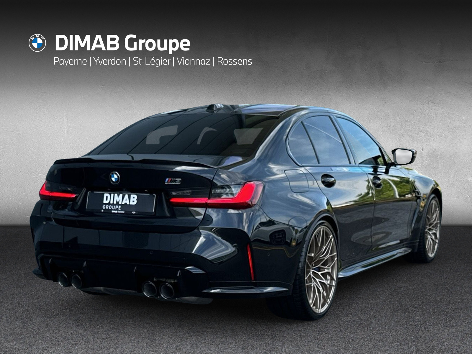 BMW M3 Competition M xDrive ** Action de leasing à 0.0% **-image-4