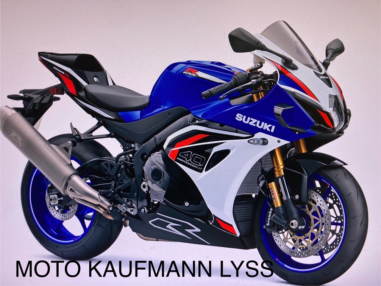 SUZUKI GSX-R1000RR Anniversary 40 th Jetzt Vorbestellen bei : MKL Suzuki Seeland