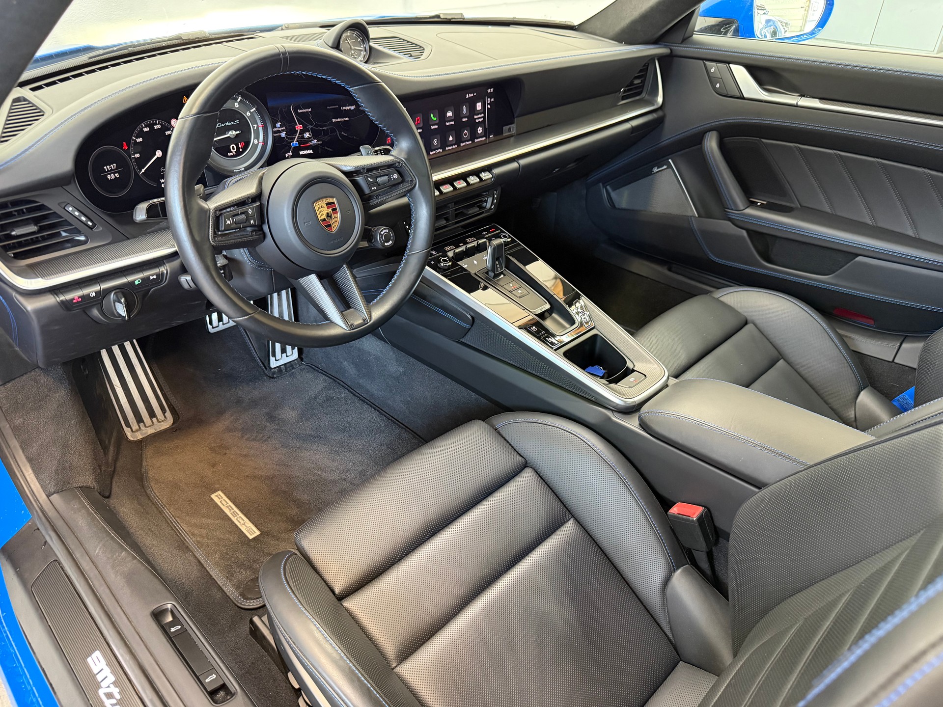 PORSCHE 911 Turbo S PDK | Shark blue | Aero Paket | Porsche Approved-image-12