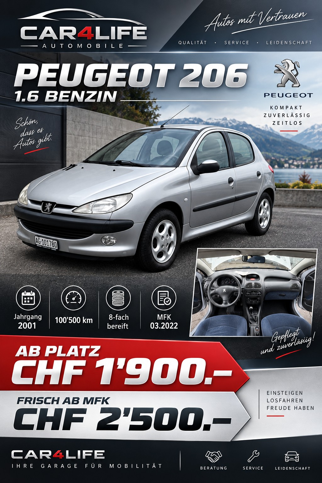 PEUGEOT 206 1.6 16V (XT) Premium