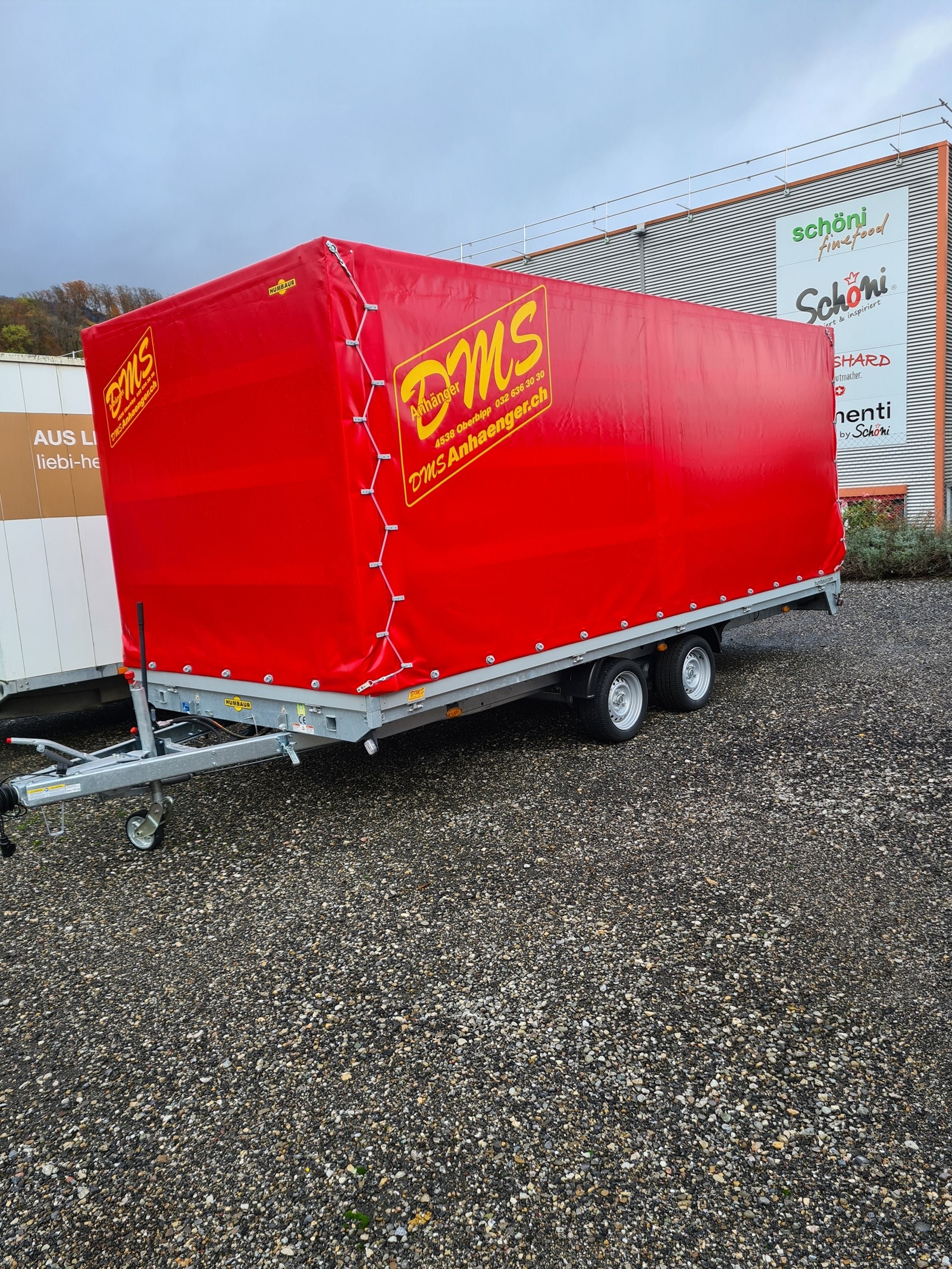 HUMBAUR DMS MTKA 355122 mit Plane rot-image-2
