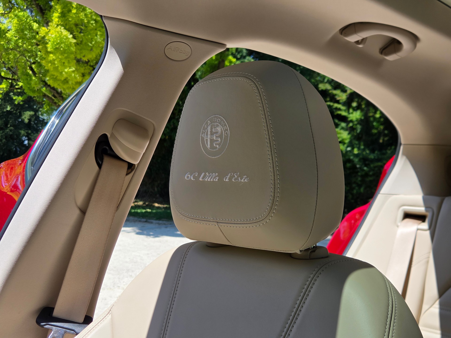 ALFA ROMEO STELVIO 2.0 Q4 VILLA D'ESTE LIMITIERTE SONDERSERIE IN ROSSO ETNA-image-12