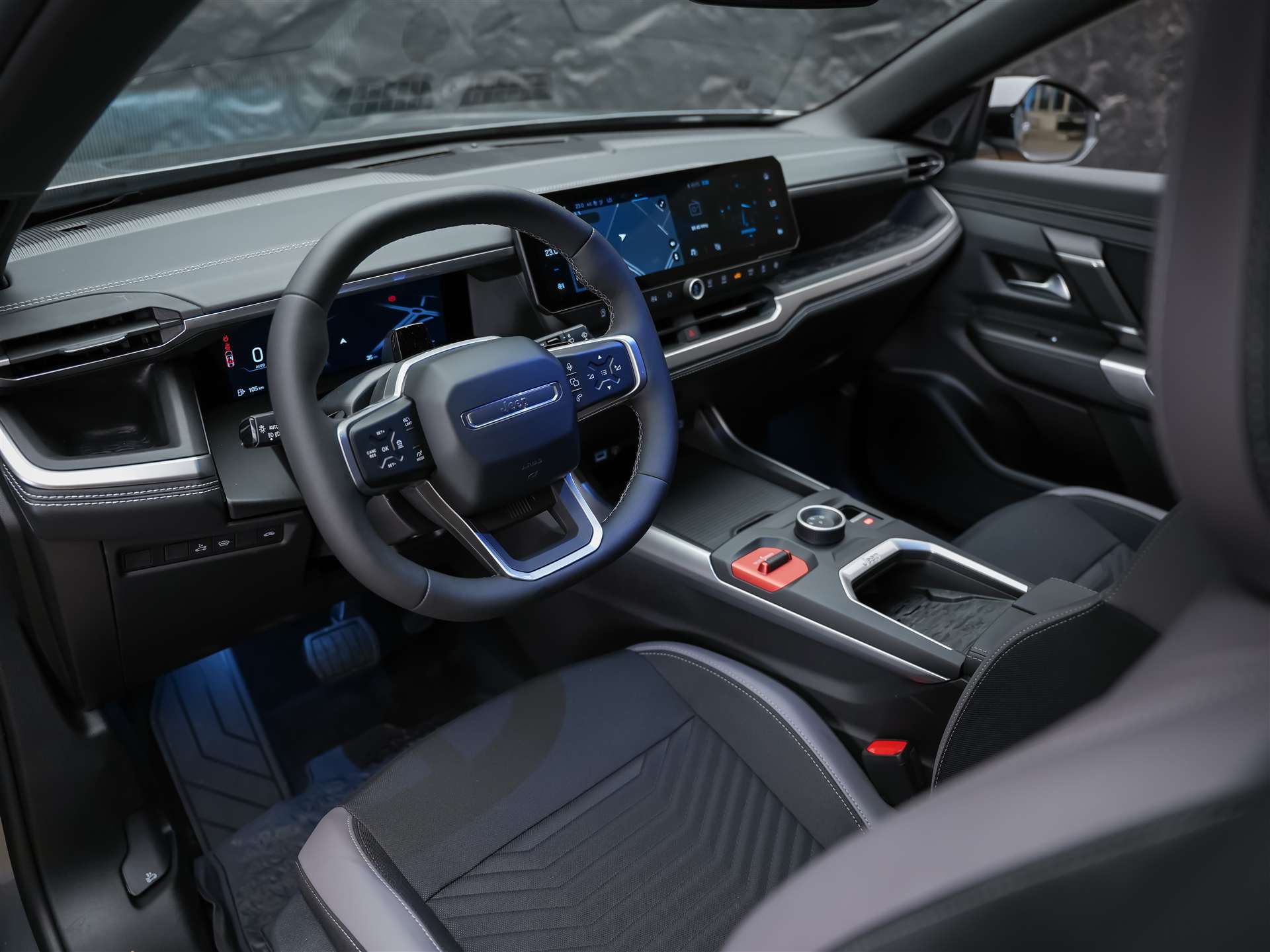 JEEP Compass 1.2 T e-Hybrid First Edition *SOFORT Verfügbar*Werksgarantie*Matrix-LED*Lenkradheizung*-image-8