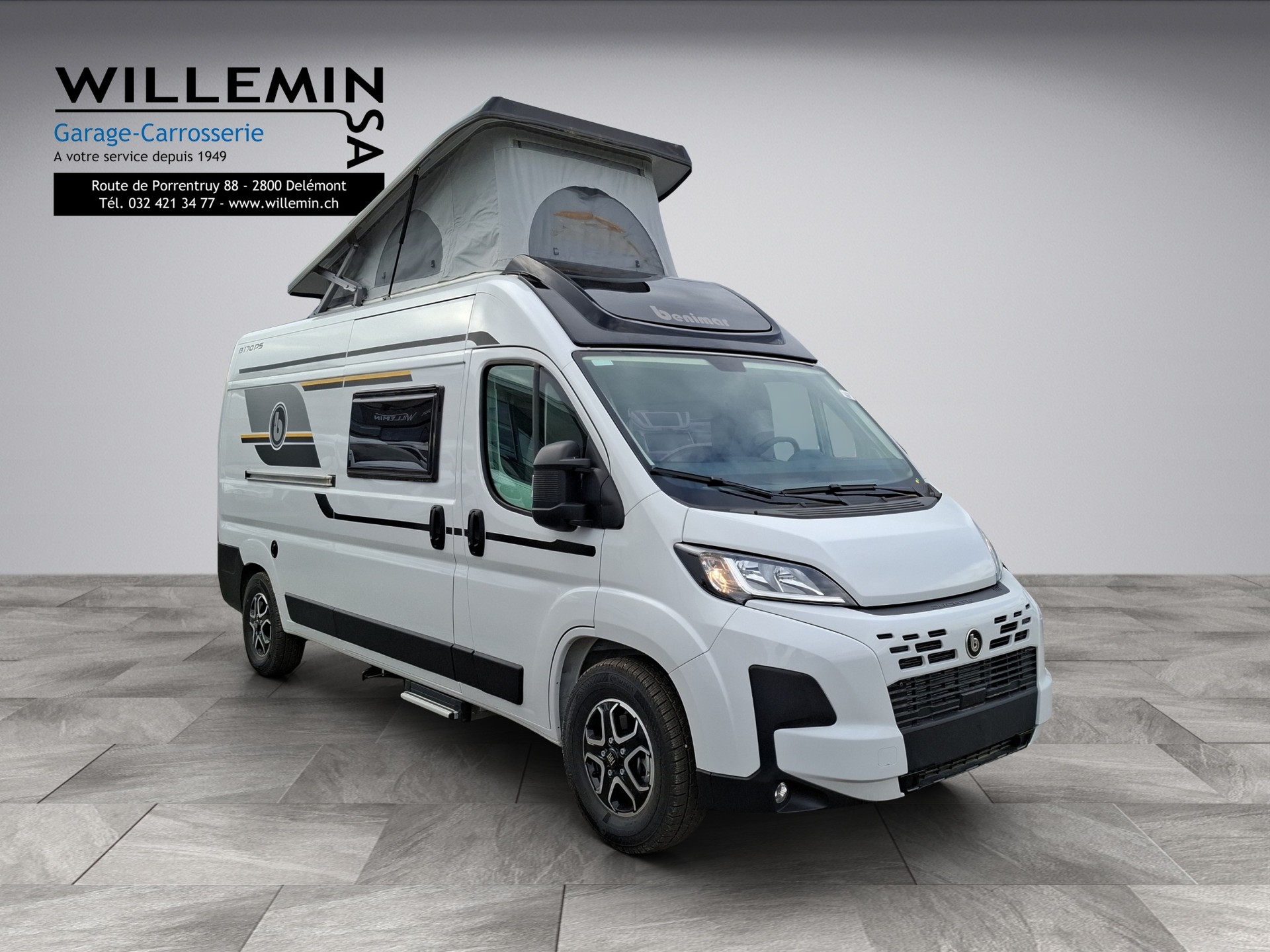 BENIMAR Benivan B170 Plus POP-UP Automatique (Toit relevable)