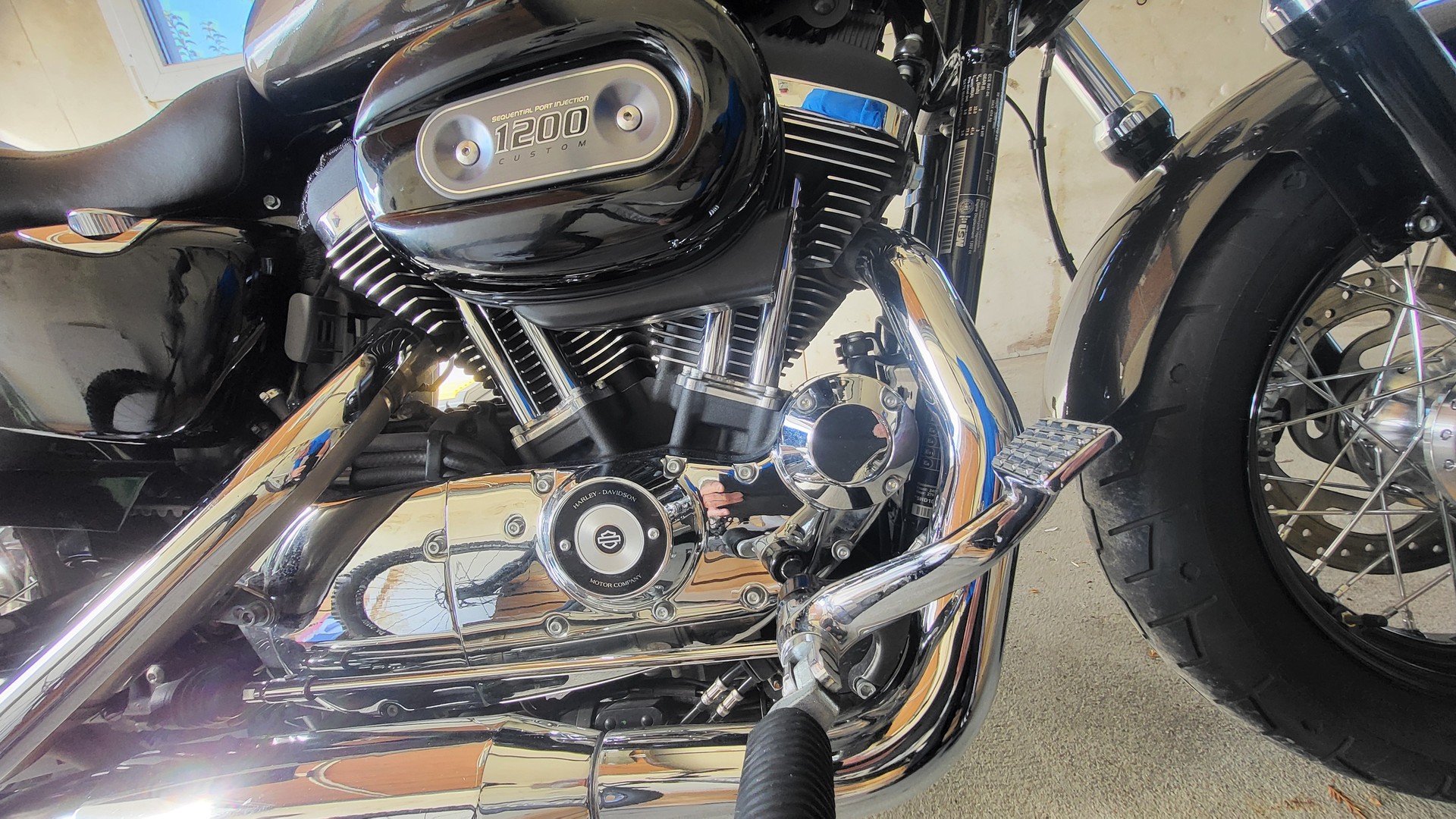 HARLEY-DAVIDSON XL 1200 C Sportster Custom ABS-image-3