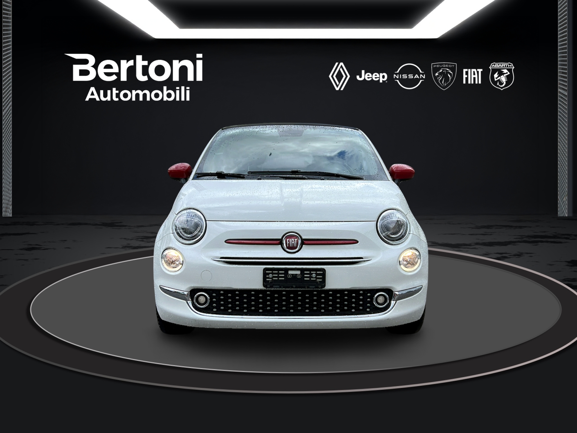 FIAT 500 C 1.0 Hybrid Red-showroom-element-1