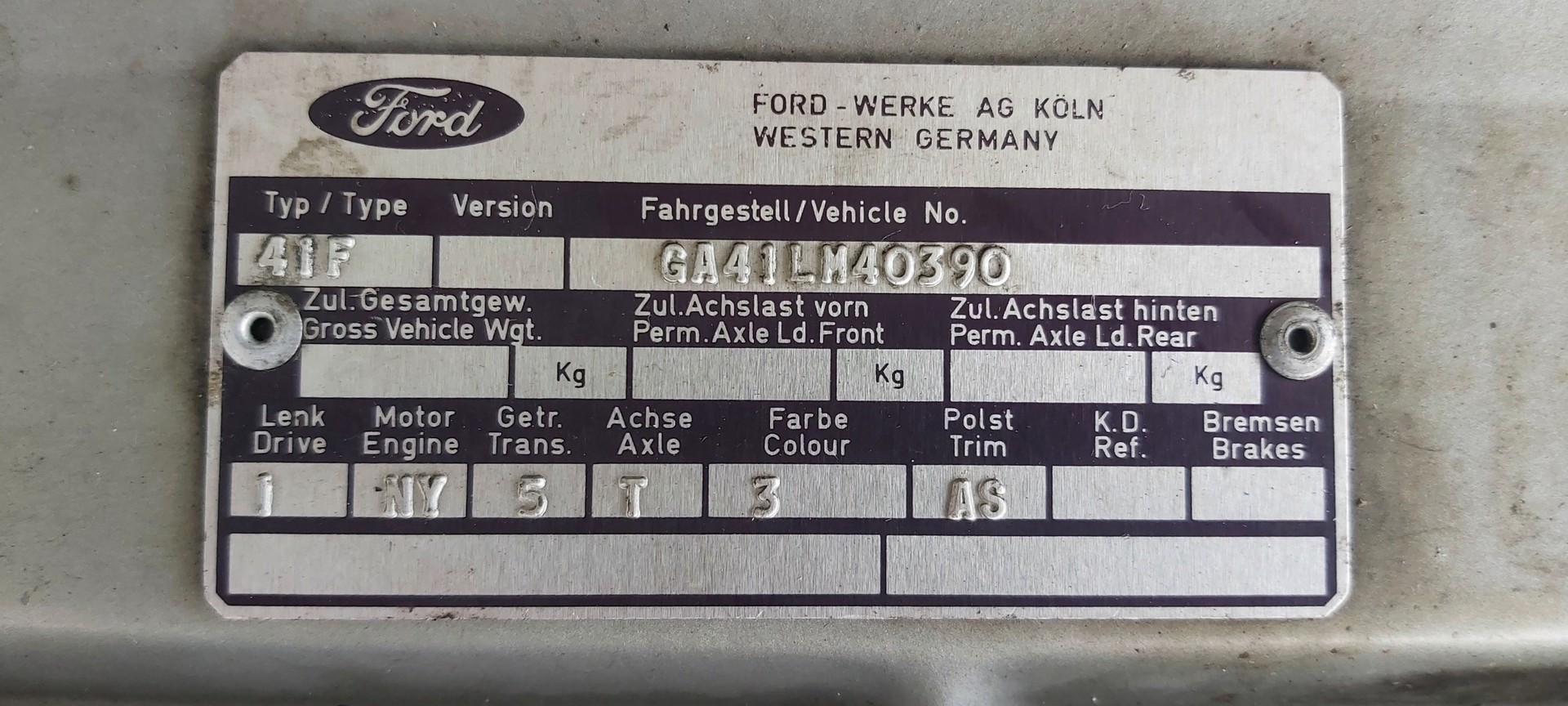FORD 20M 2.0 V6-image-13