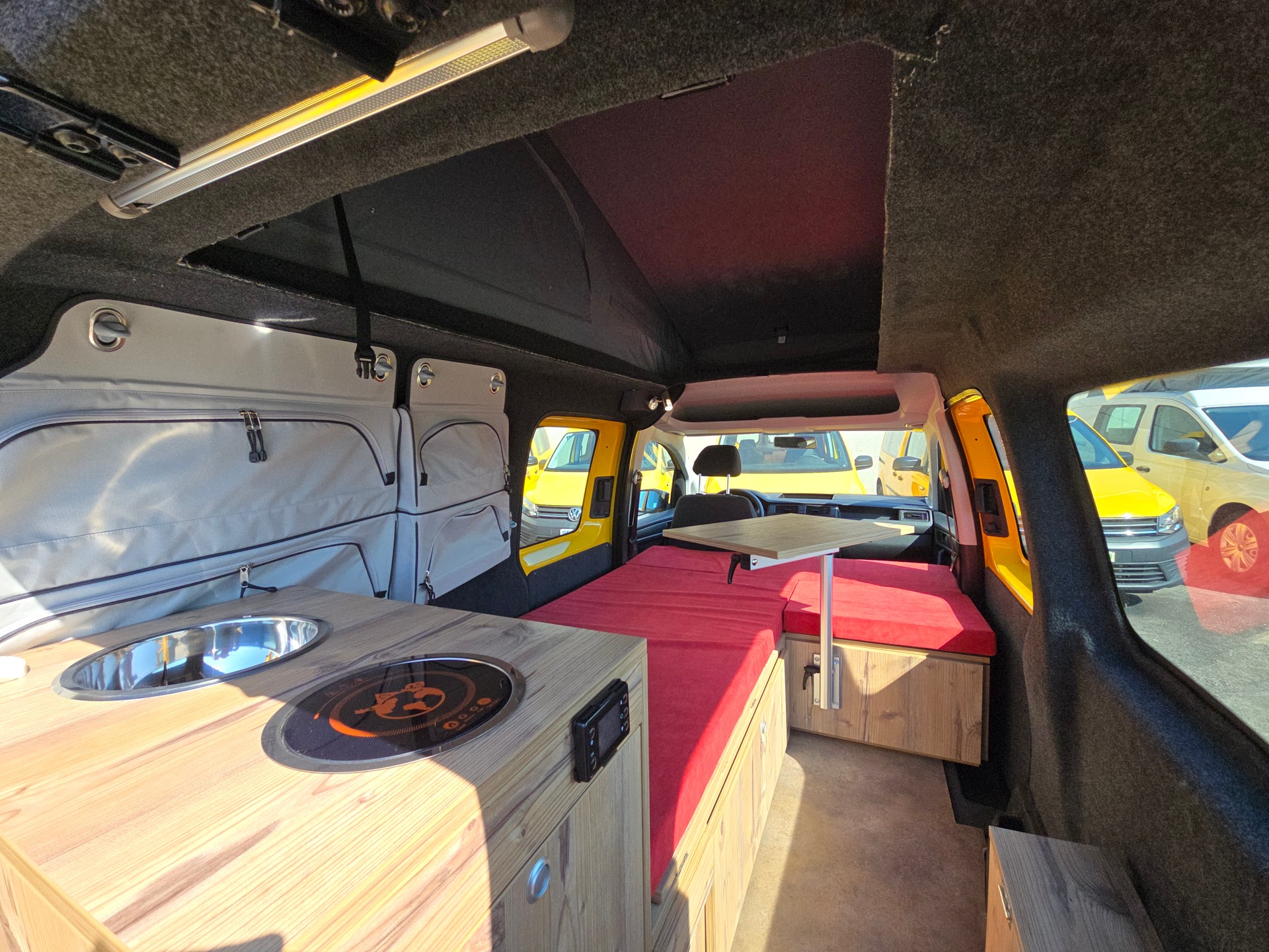 VW GEOVAN XL - Aufstelldach - AHK - Allrad - Klima - Automat - 150PS - EURO 6 - PDC - Bordcomputer - DAB+ - Lange Version-image-6