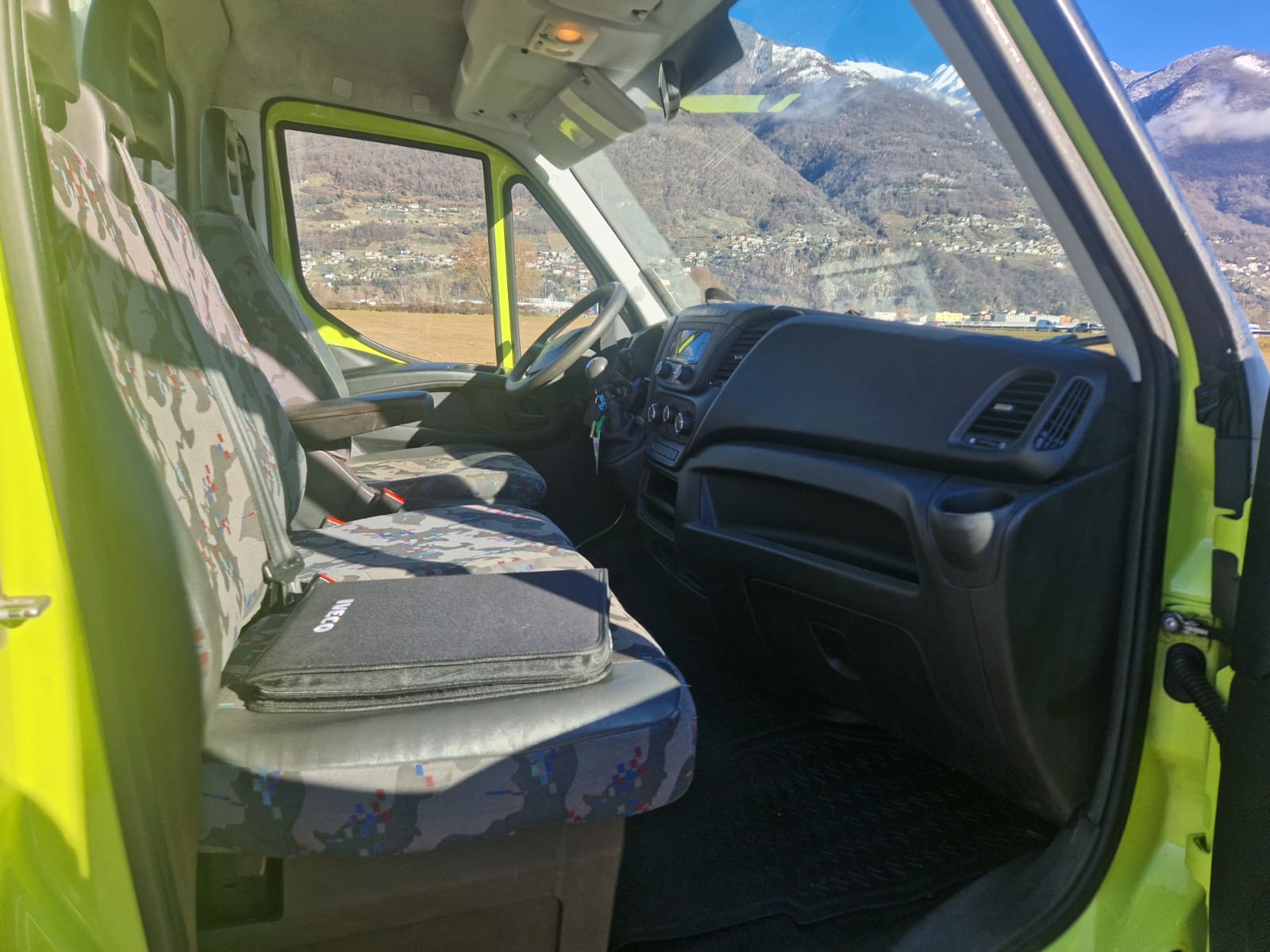 IVECO DAILY 35 S 16 Ponte Ribaltabile 3 Lati in Alluminio CARICO UTILE KG, 1210 - Gancio Traino KG. 3500-image-14