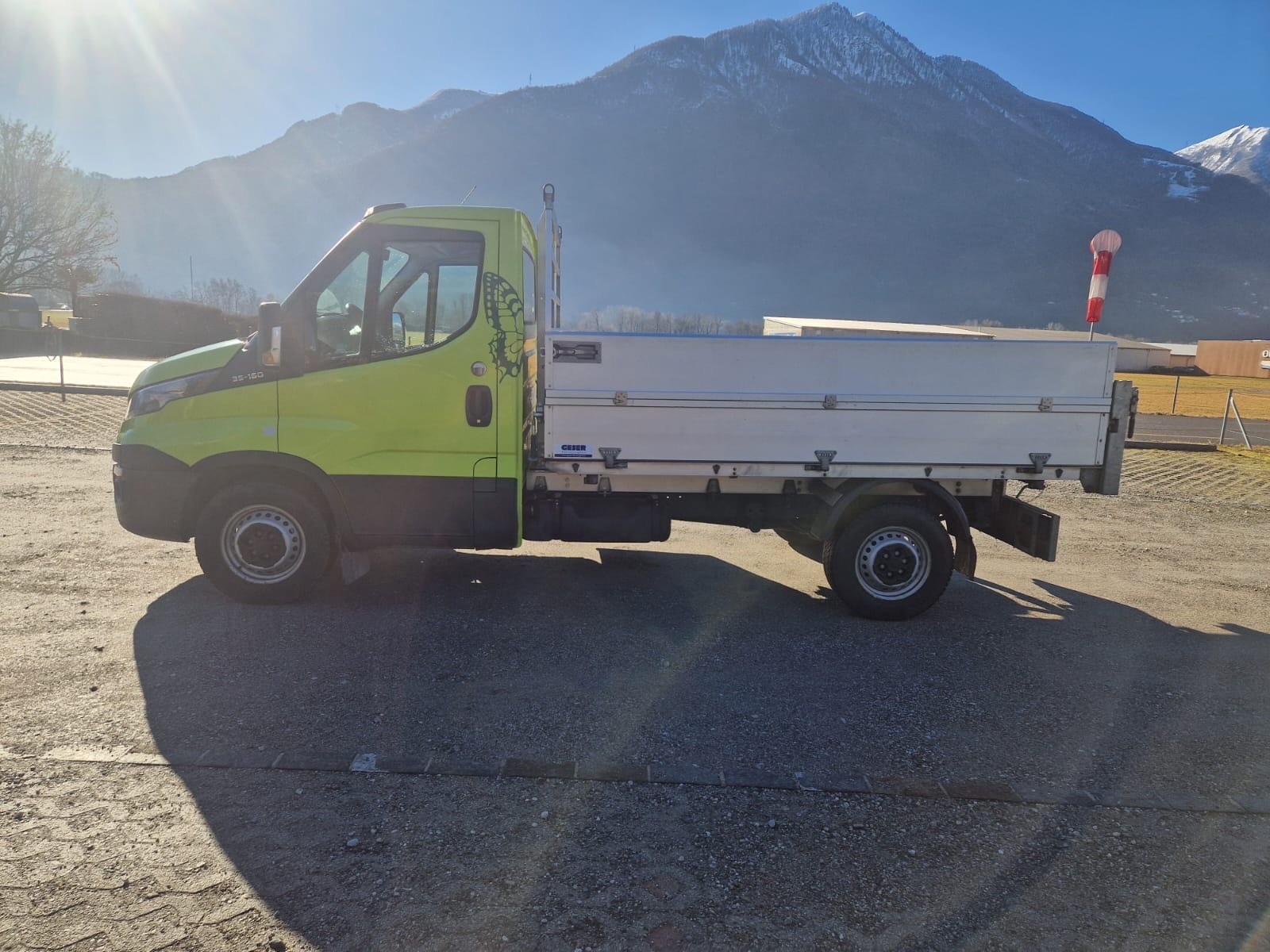 IVECO DAILY 35 S 16 Ponte Ribaltabile 3 Lati in Alluminio CARICO UTILE KG, 1210 - Gancio Traino KG. 3500-image-7