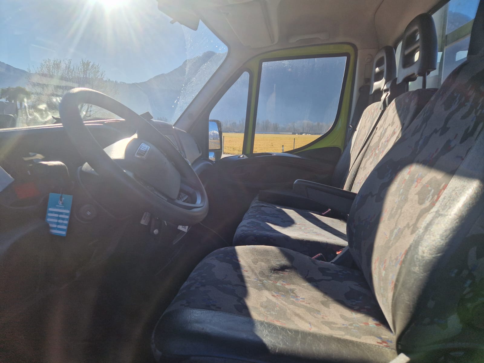 IVECO DAILY 35 S 16 Ponte Ribaltabile 3 Lati in Alluminio CARICO UTILE KG, 1210 - Gancio Traino KG. 3500-image-13