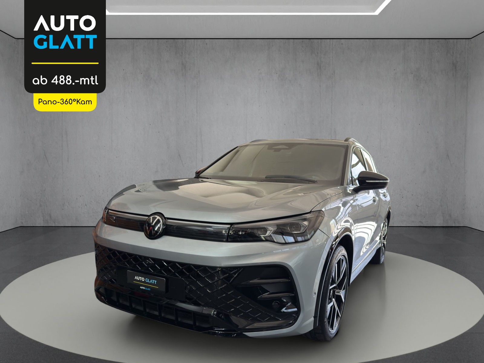 VW Tiguan 2.0 TSI DSG R-Line 4M. "Leder Varenna-Pano-360°Kamera-Black Style"