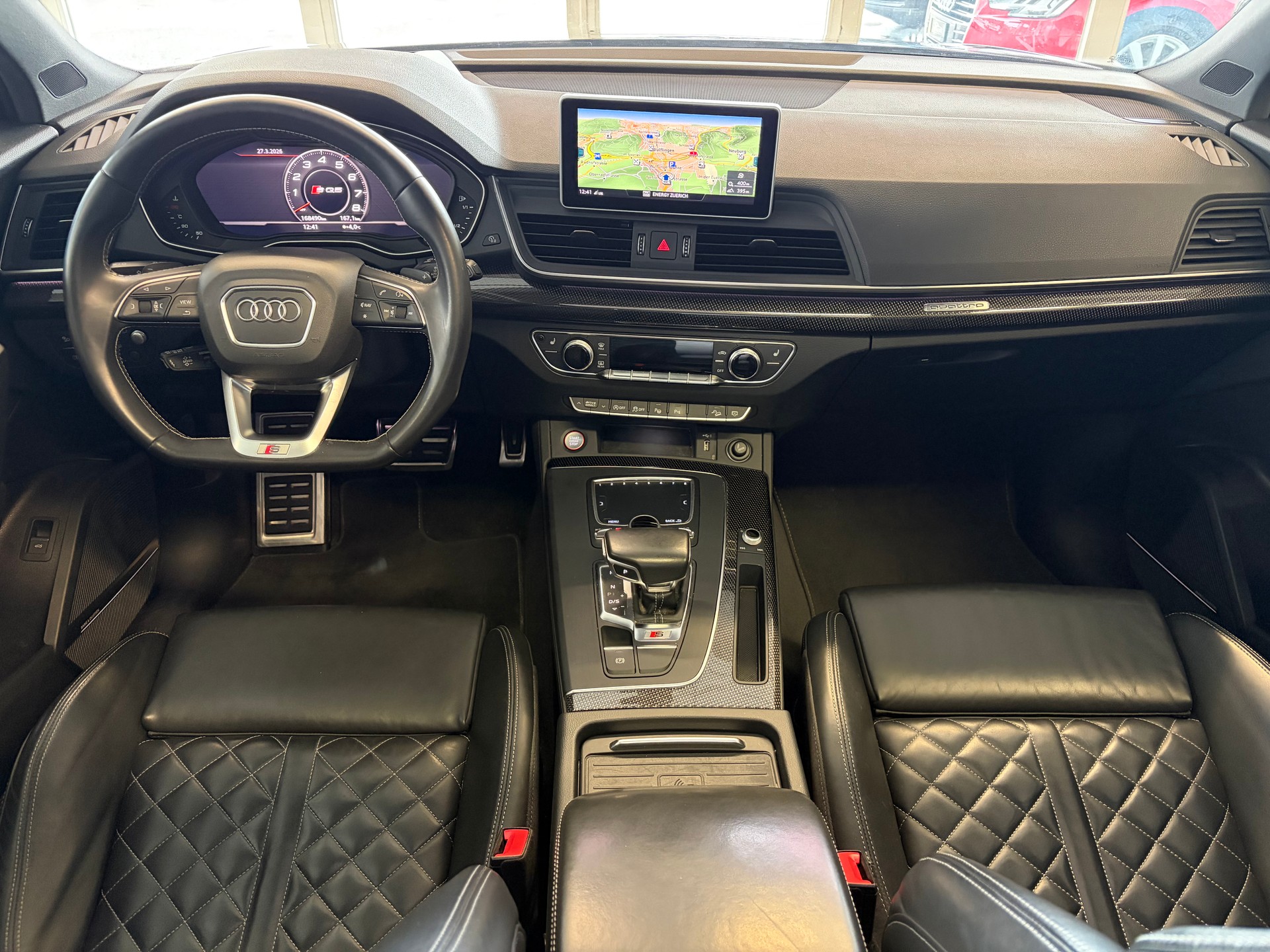 AUDI SQ5 3.0 TFSI quattro S-tronic | CH | Panorama | HeadUp| B&O | Luftfederung | Assistenzsysteme |-image-13