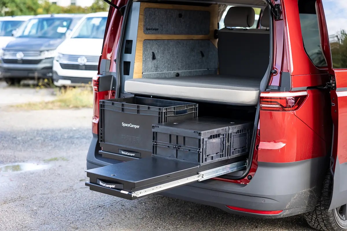VW T7 MULTIVAN SpaceCamper Classic+ mit Original VW New California Beach Aufstelldach! Kein New California Ocean Coast Beach!-image-8