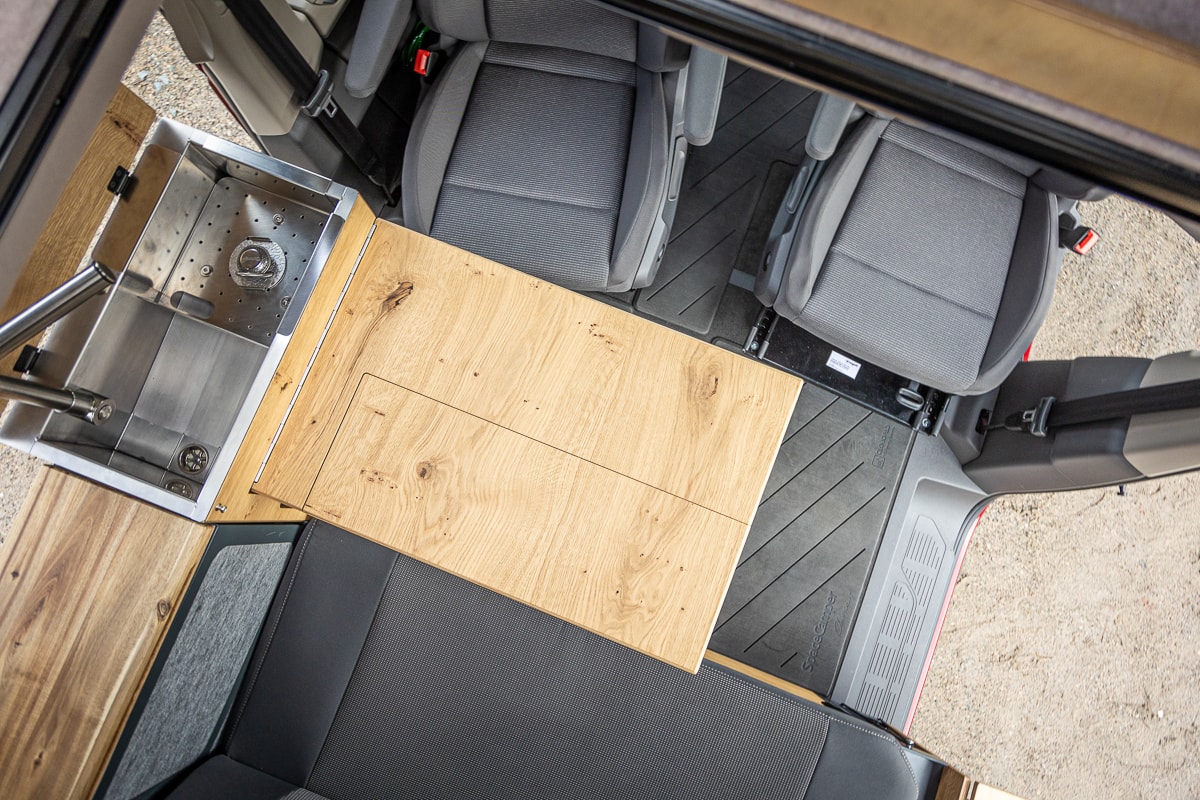 VW T7 MULTIVAN SpaceCamper Classic+ mit Original VW New California Beach Aufstelldach! Kein New California Ocean Coast Beach!-image-14