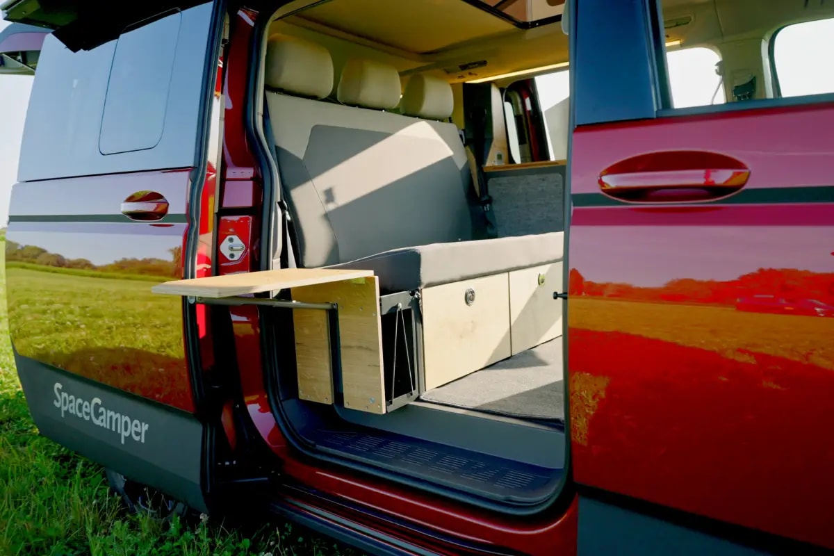 VW T7 MULTIVAN SpaceCamper Classic+ mit Original VW New California Beach Aufstelldach! Kein New California Ocean Coast Beach!-image-27
