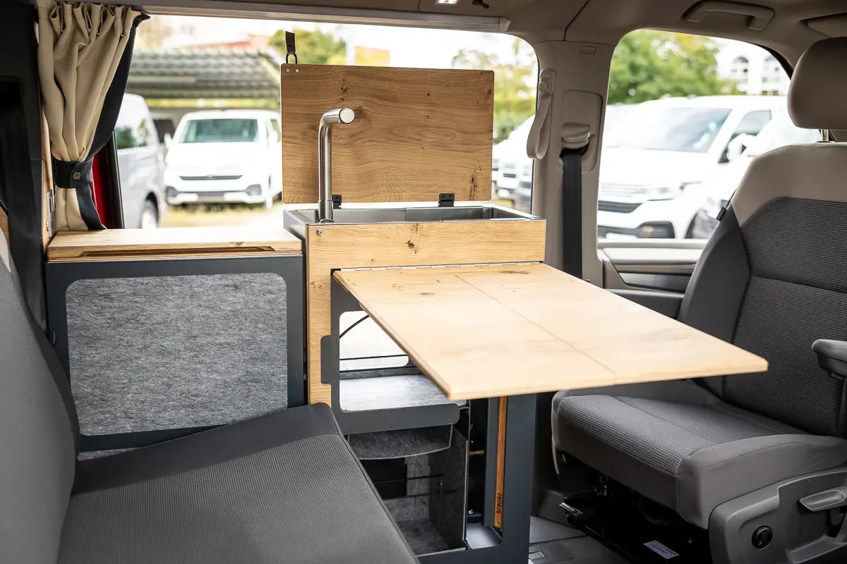 VW T7 MULTIVAN SpaceCamper Classic+ mit Original VW New California Beach Aufstelldach! Kein New California Ocean Coast Beach!-image-18