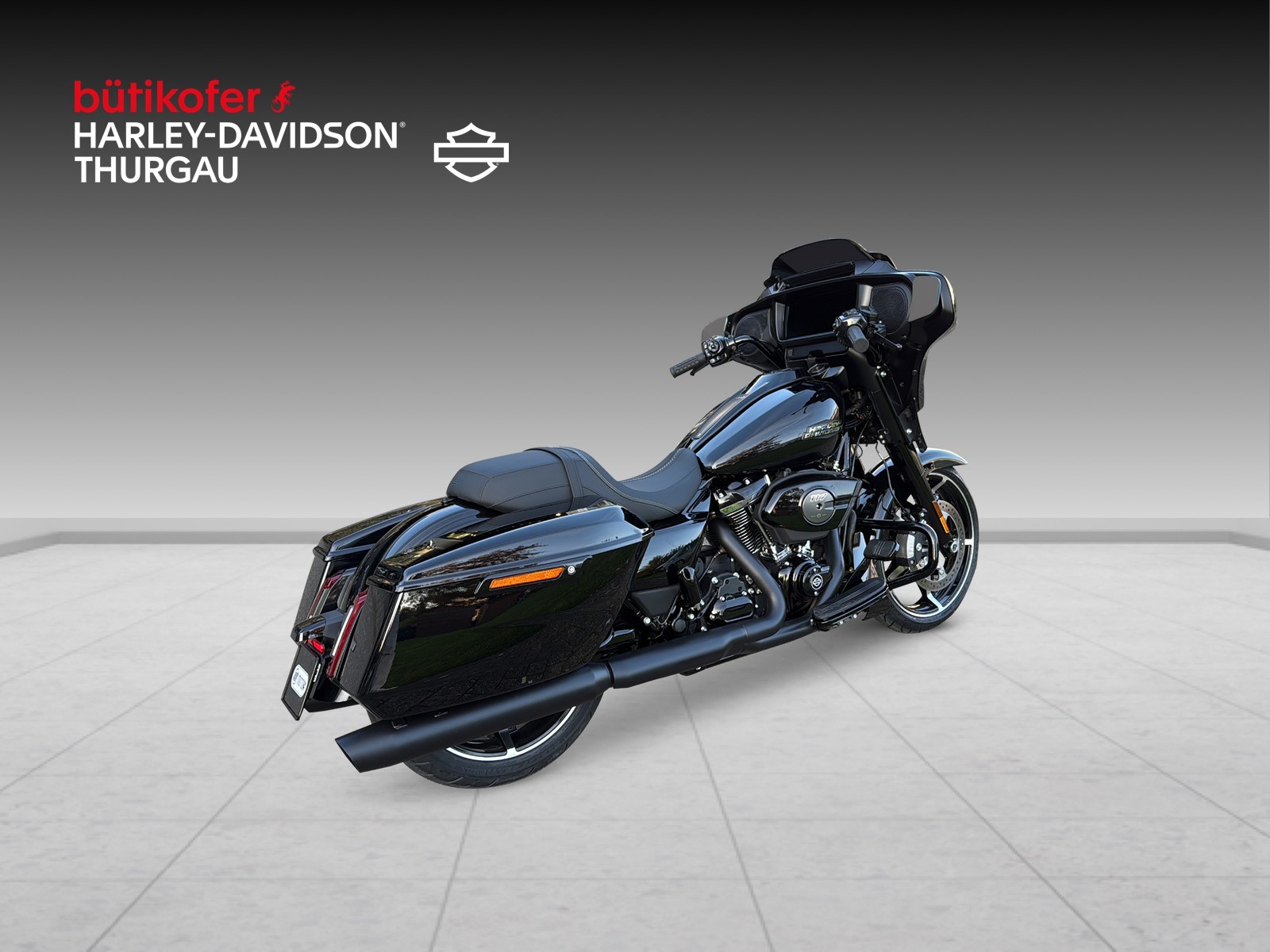 HARLEY-DAVIDSON FLHX Street Glide Black Finish 117-image-2