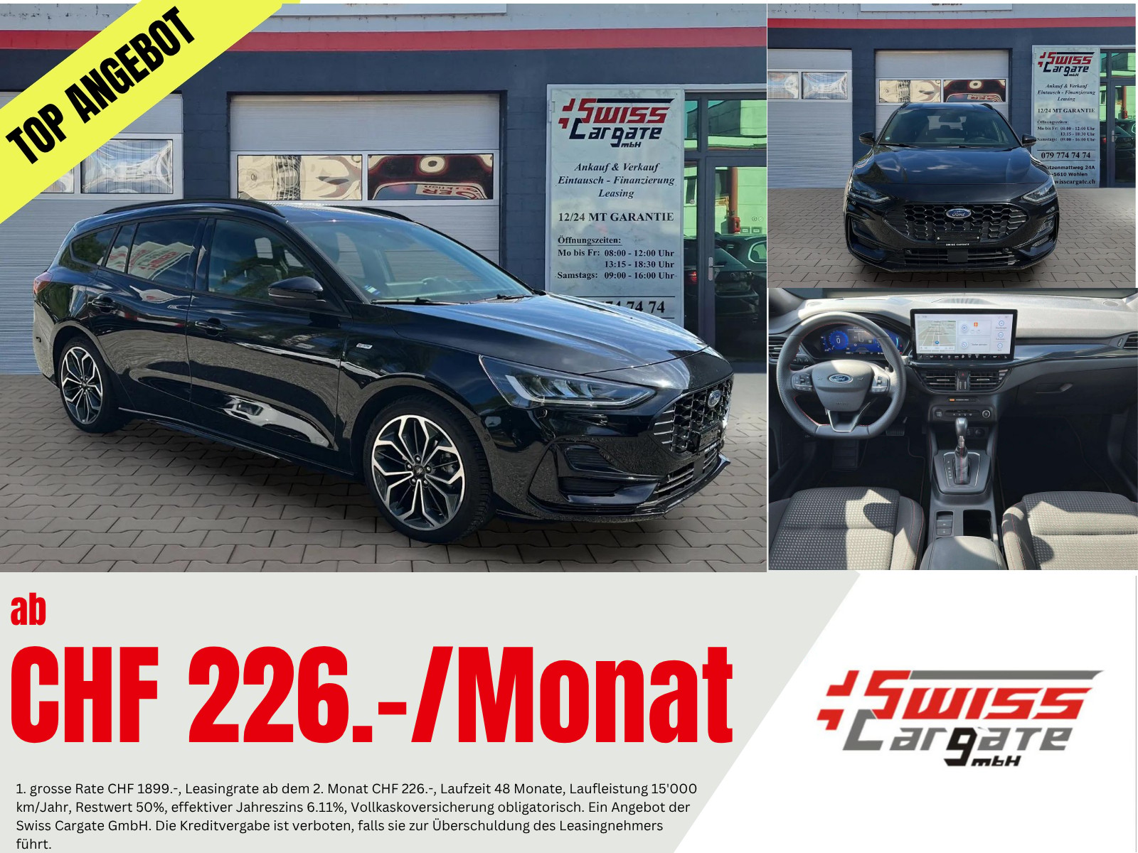 FORD Focus 1.0 MHEV ST-Line X Automat 155PS