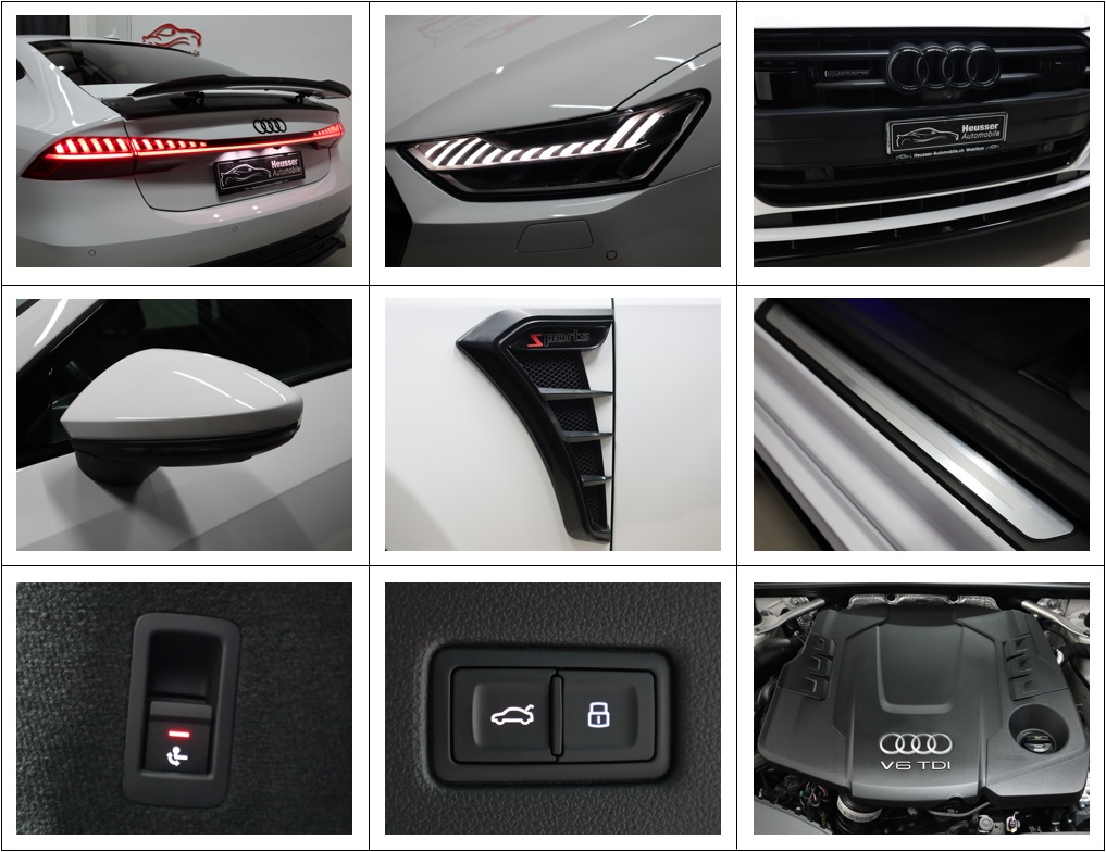 AUDI A7 Sportback 50 TDI S-line quattro S-tronic - Matrix LED - Leder/Alcantara - B&O - 360° Kamera - AHK - 286 PS-image-19