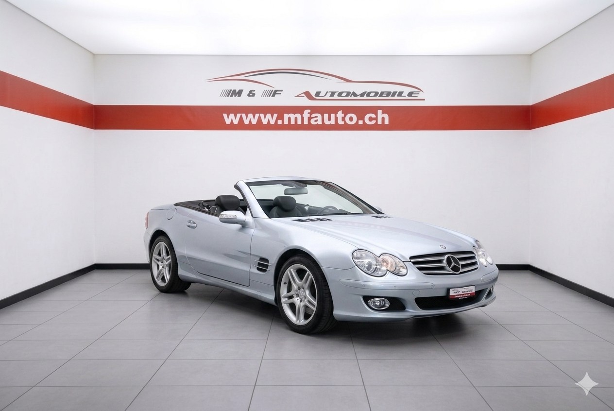 MERCEDES-BENZ SL 500 Swiss Edition 7G-Tronic-showroom-element-2