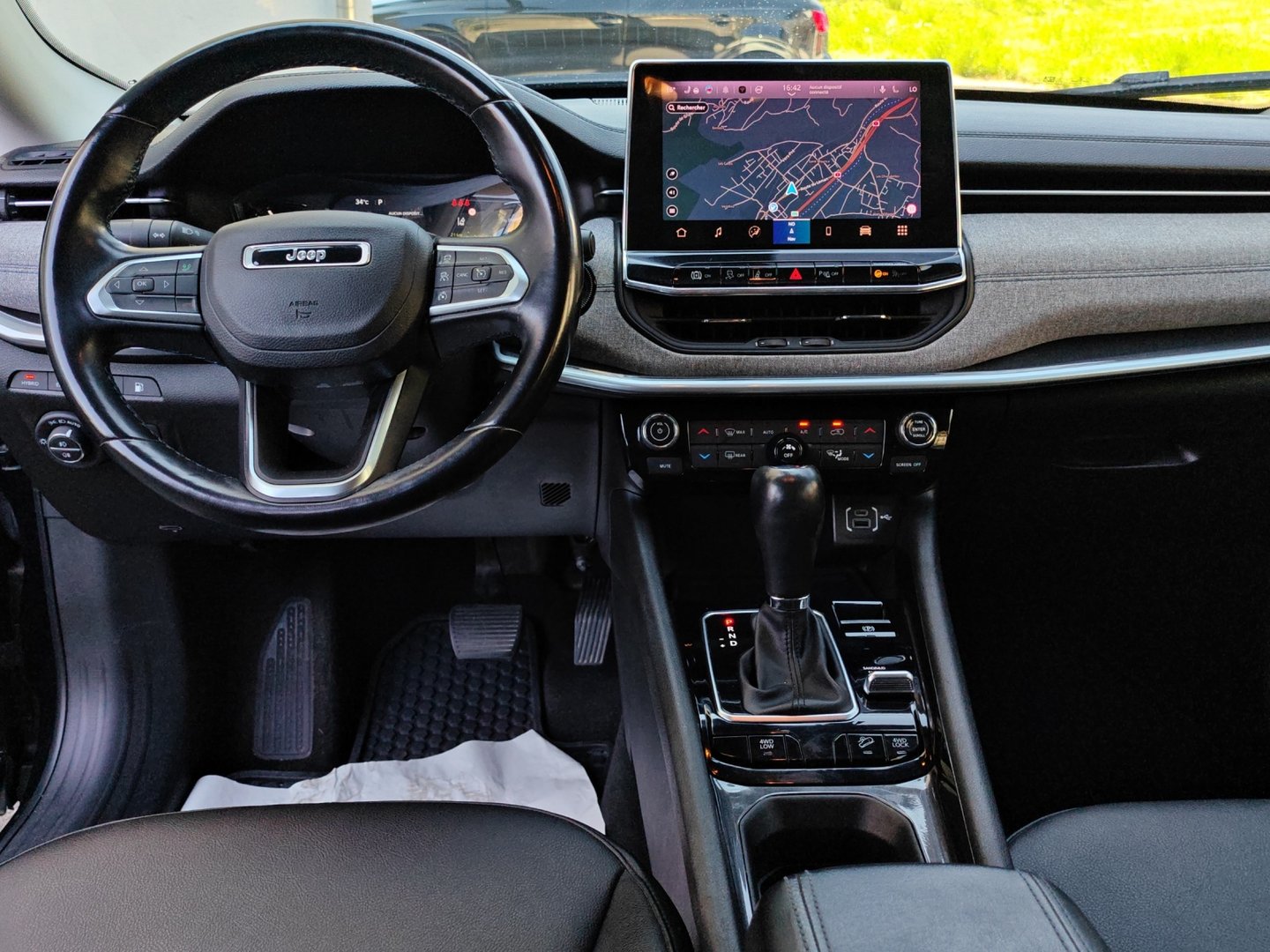 JEEP Compass 1.3 T PHEV Longitude AWD – ACC, Uconnect GPS, 2 l/100 km [Expertisé + Garantie 12 mois]-image-11