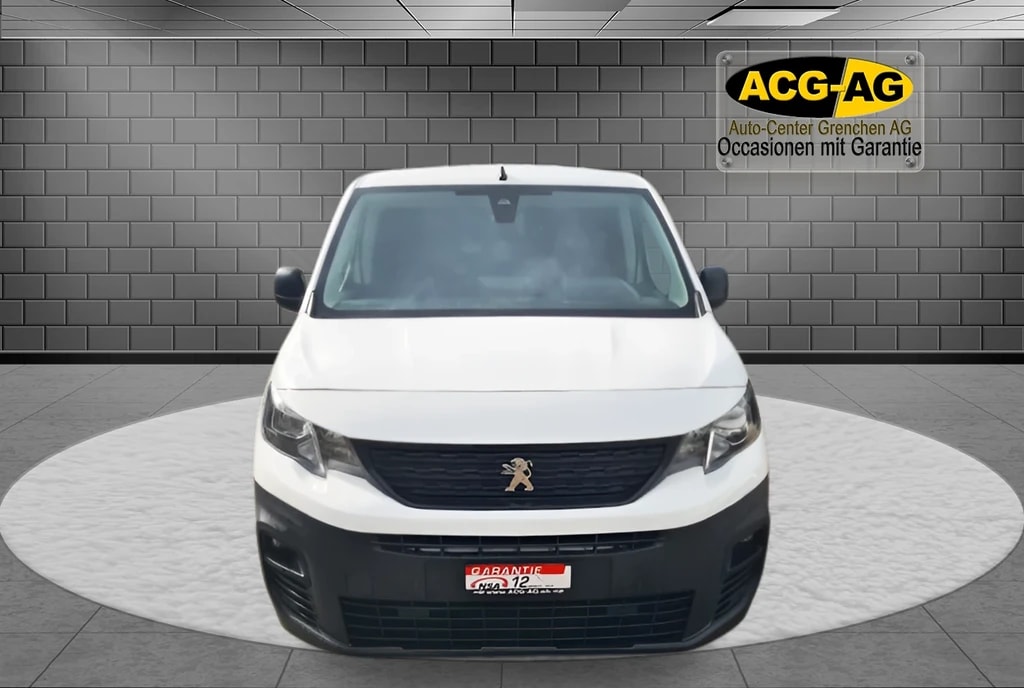 PEUGEOT Partner 1.5 Blue HDi s/s Asphalt Long 1000kg ** 130 PS ** 3-Plätzer ** RF-Kamera ** Werkstatt Eintrichtung ** Frisch ab MFK **-showroom-element-1