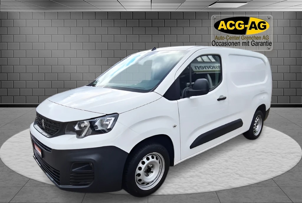 PEUGEOT Partner 1.5 Blue HDi s/s Asphalt Long 1000kg ** 130 PS ** 3-Plätzer ** RF-Kamera ** Werkstatt Eintrichtung ** Frisch ab MFK **-showroom-element-2