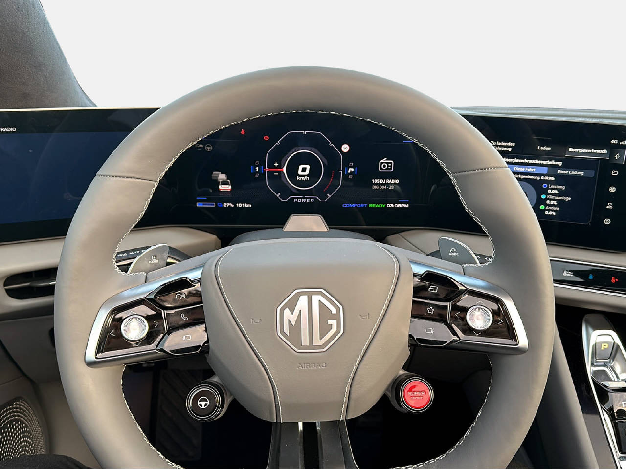 MG Cyberster 77kWh Stoffdach Rot 4WD-image-11