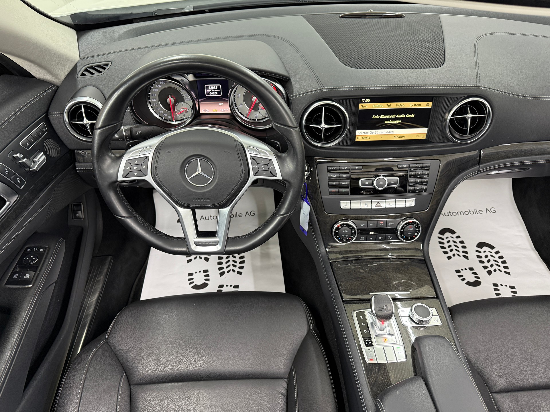 MERCEDES-BENZ SL 350 Roadster 7G-Tronic diamantweiss ★ RF-Kamera ★ Panorama-Variodach getönt ★ Leder ★ Sitzheizung ★-image-10