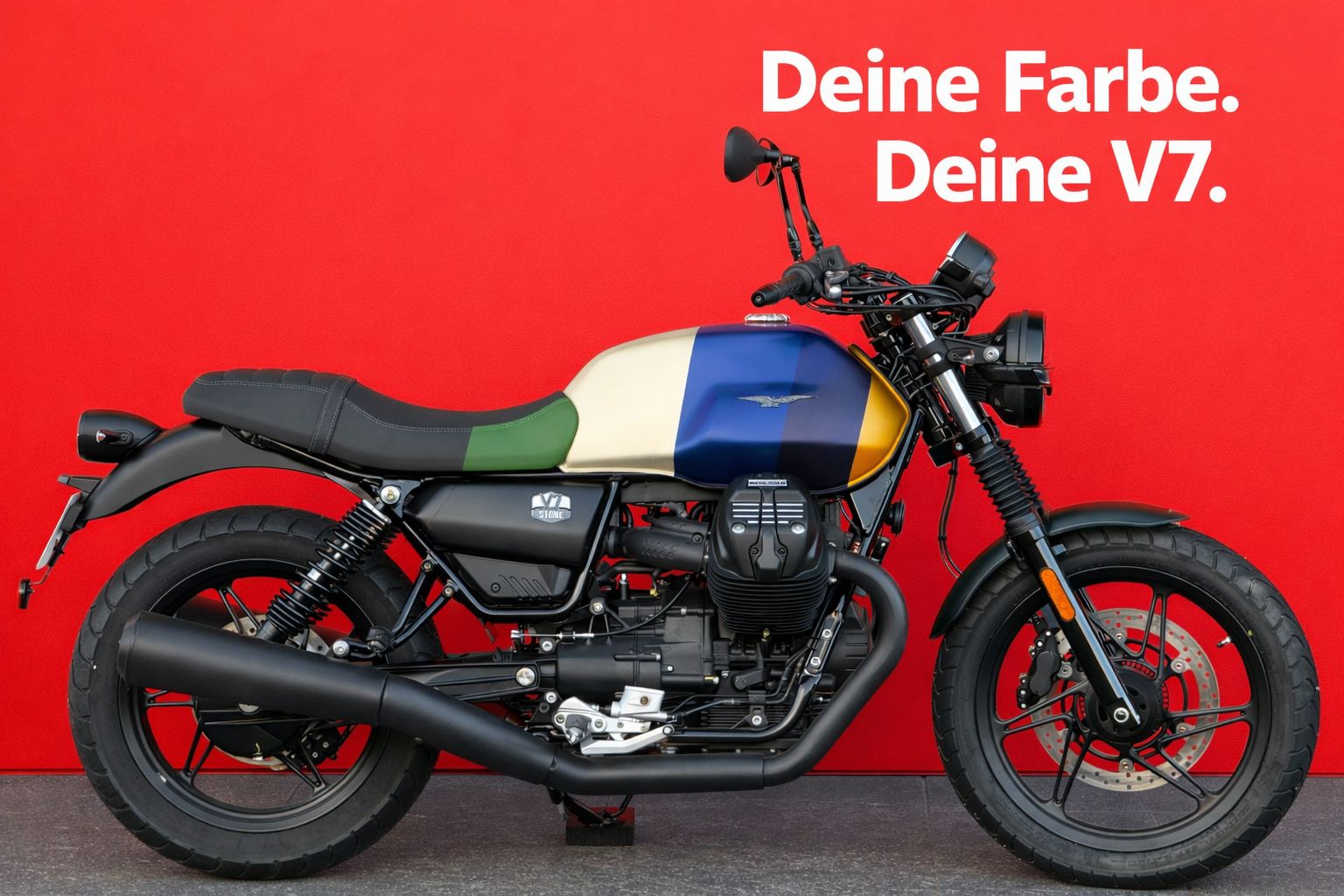 MOTO GUZZI V7 IV 850 Stone (35kW) "COLORE INDIVIDUALE"-image-7