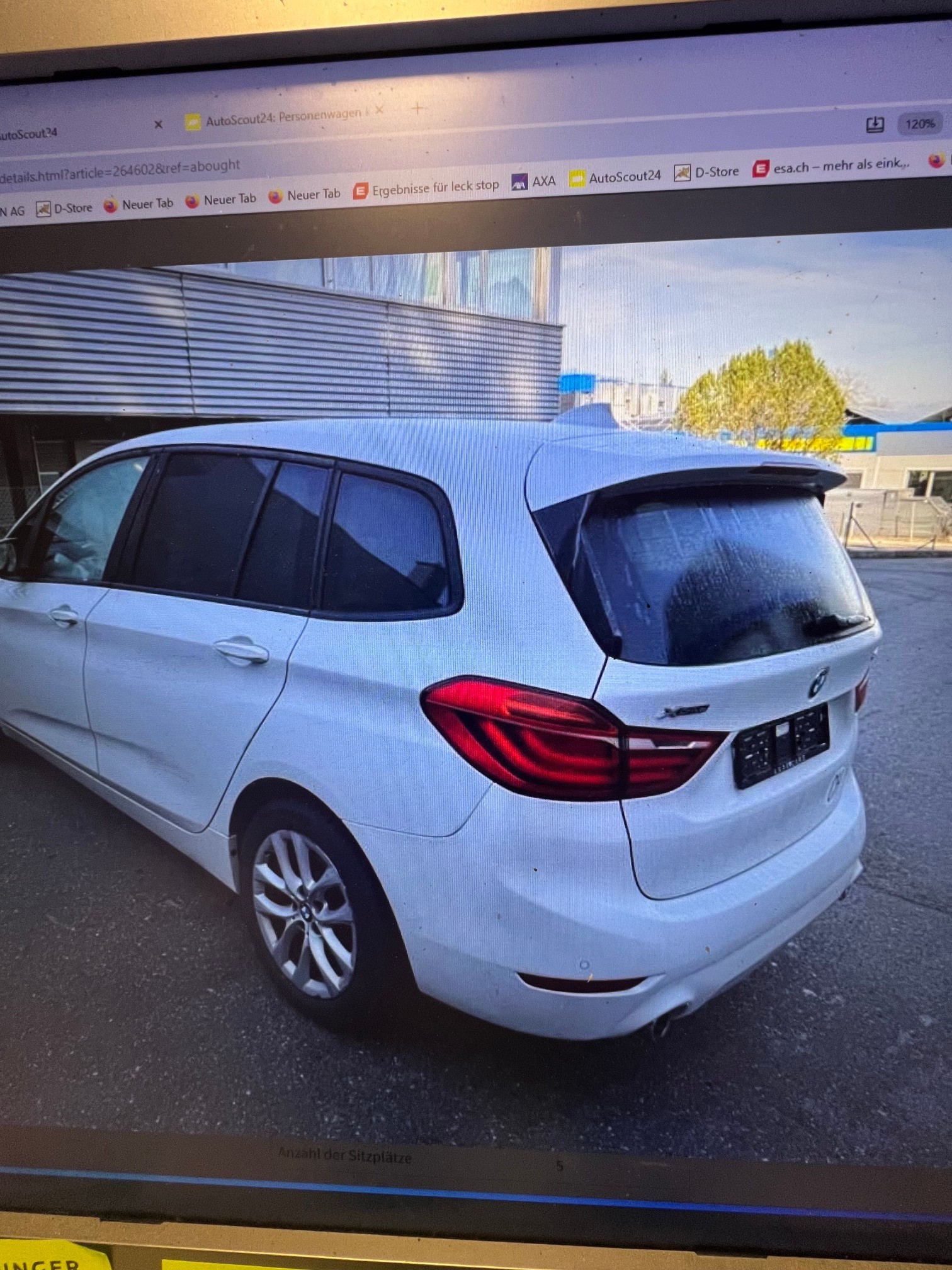 BMW 218d xDrive Gran Tourer Steptronic