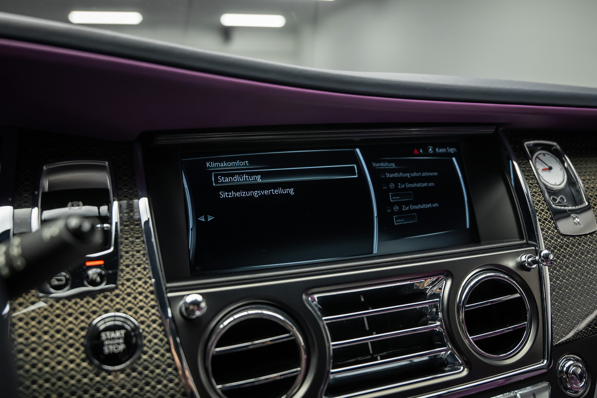 ROLLS-ROYCE * GHOST BLACK BADGE * BESPOKE TAILORED PURPLE INTERIEUR * EINMALIG IN EUROPA *-image-43