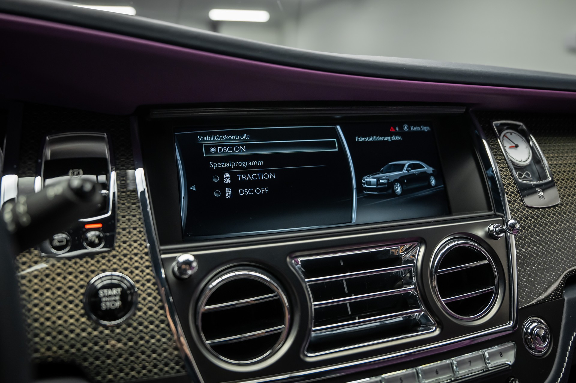 ROLLS-ROYCE * GHOST BLACK BADGE * BESPOKE TAILORED PURPLE INTERIEUR * EINMALIG IN EUROPA *-image-44