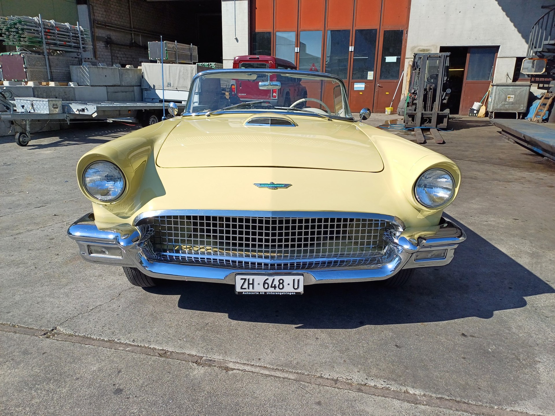FORD Seltener 1957 5.2 Liter V8 245PS Thunderbird Veteranenprüfung 09.2023-image-1